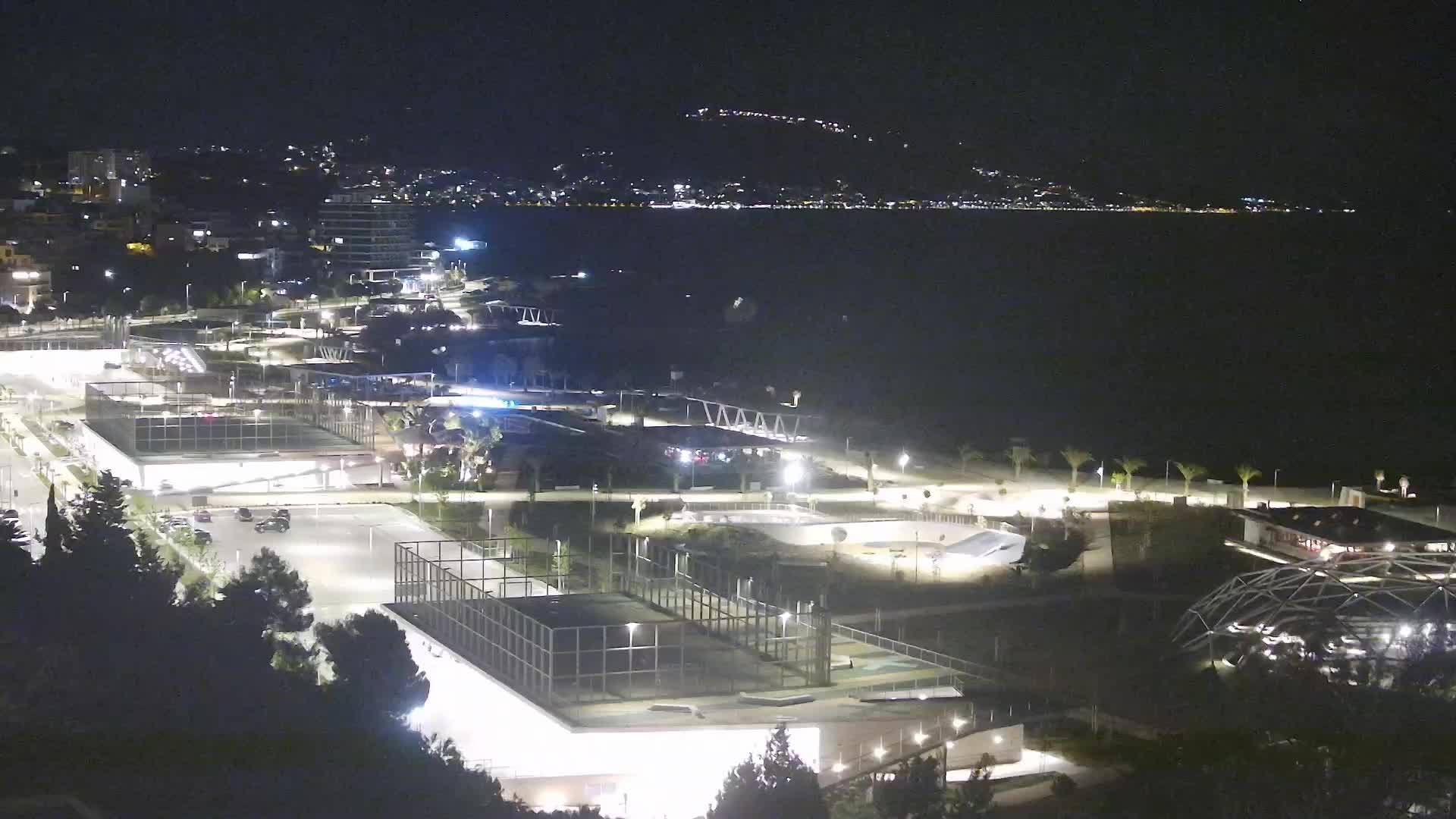 Plage Žnjan et installations sportives – Split