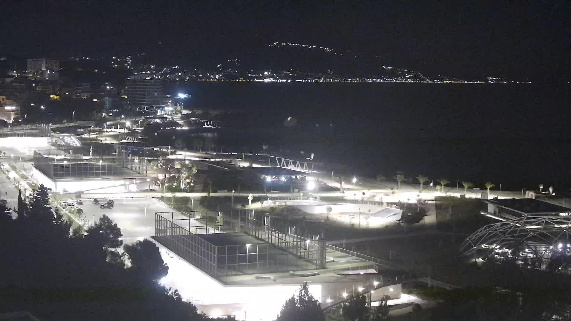 Playa Žnjan e instalaciones deportivas – Split