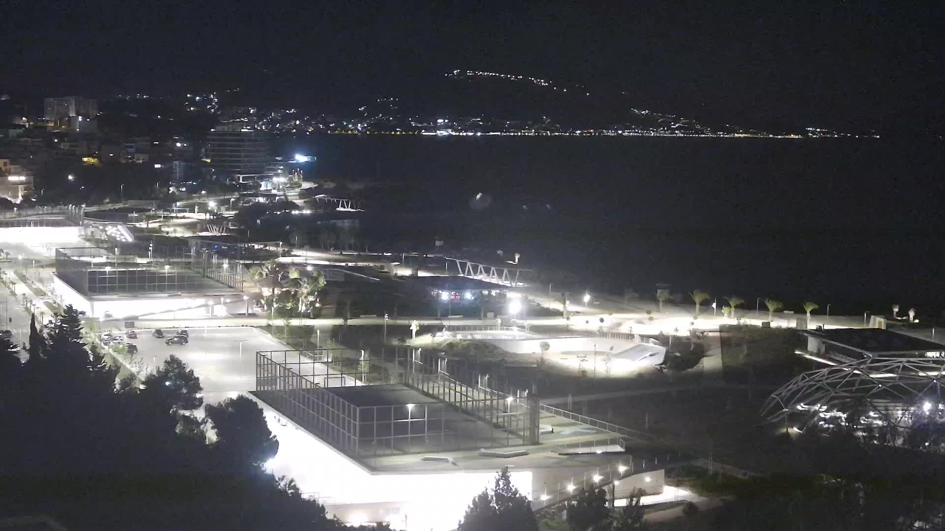 Plage Žnjan et installations sportives – Split