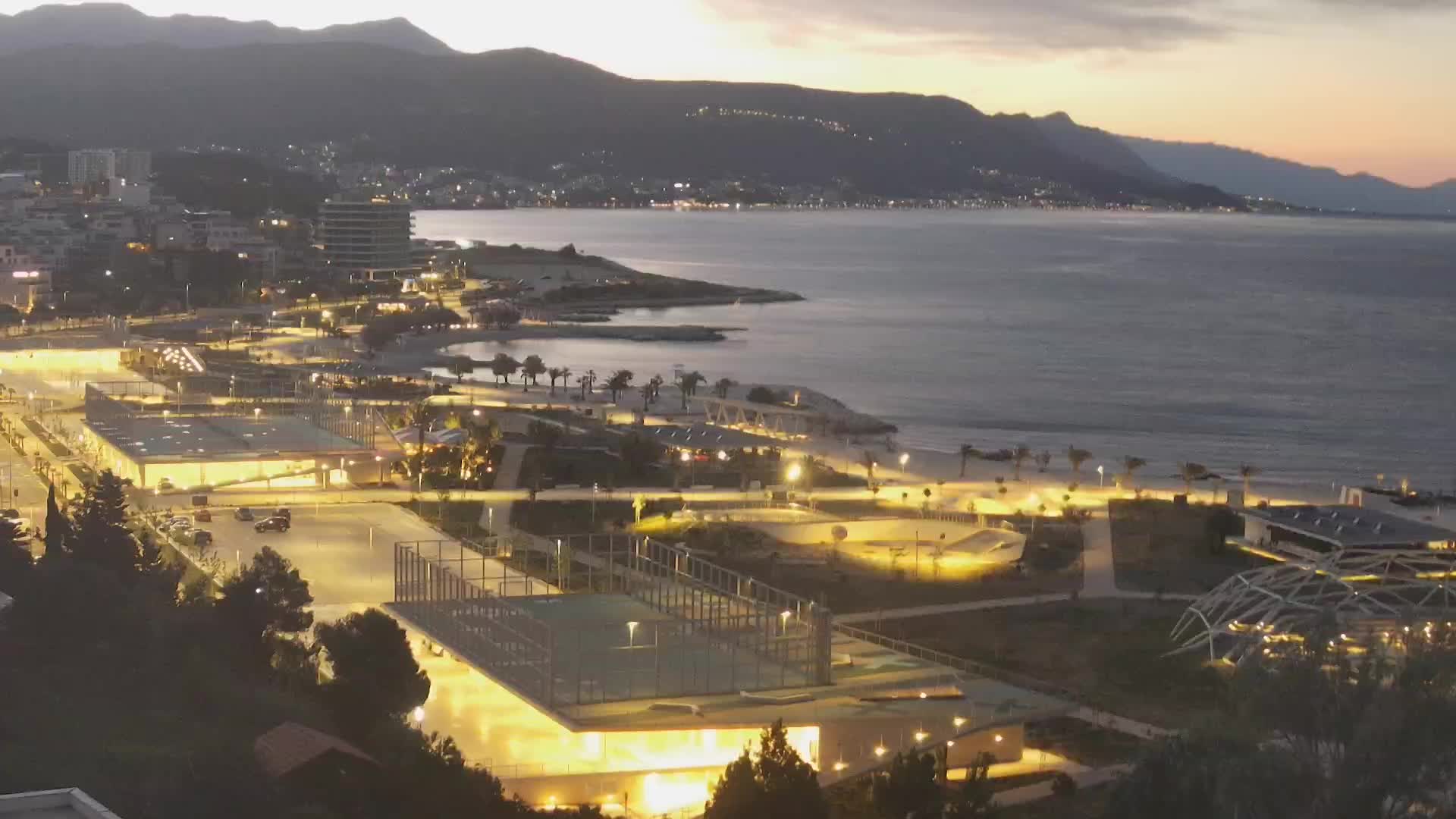 Spiaggia di Žnjan e impianti sportivi – Spalato