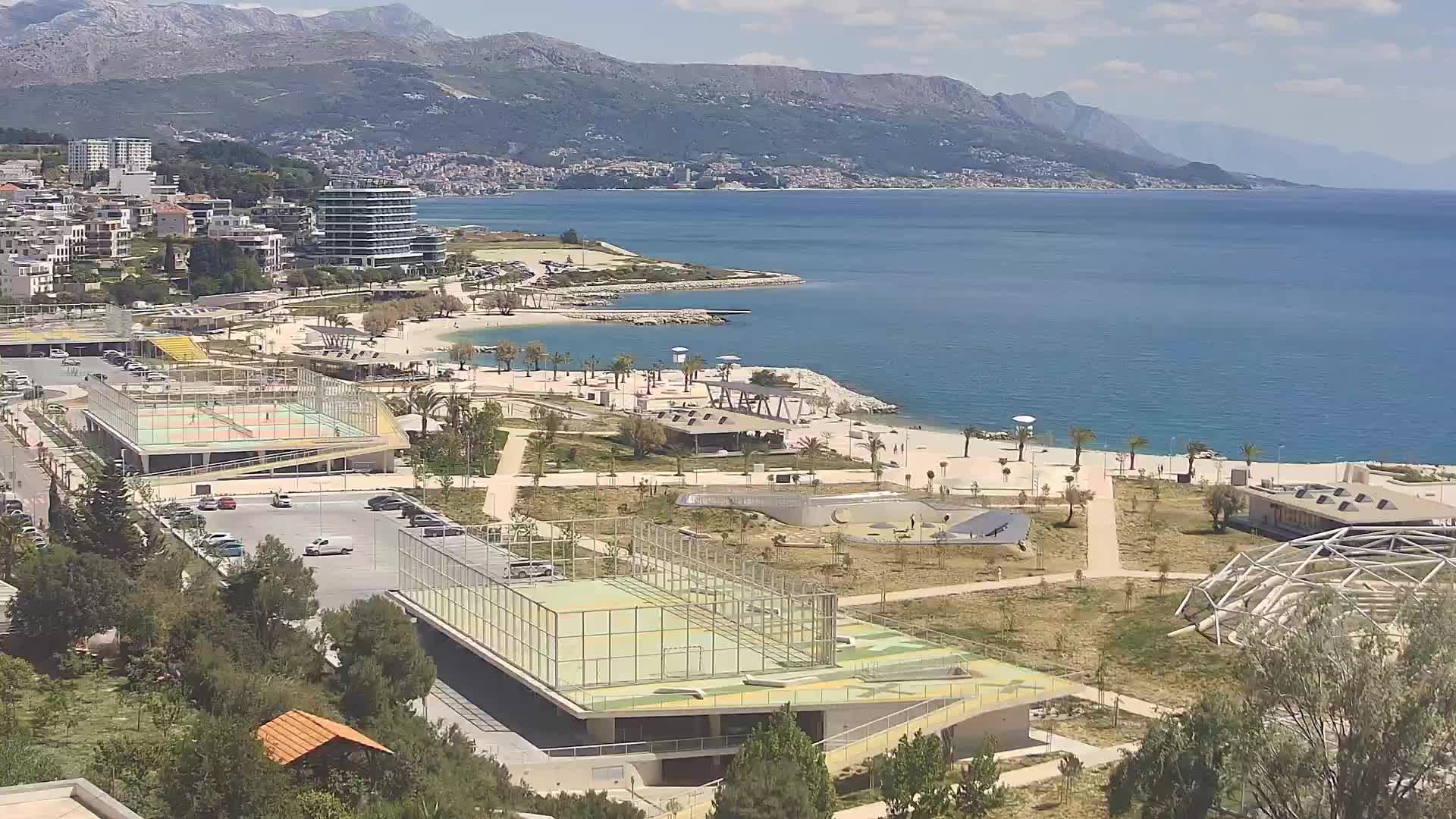 Spiaggia di Žnjan e impianti sportivi – Spalato