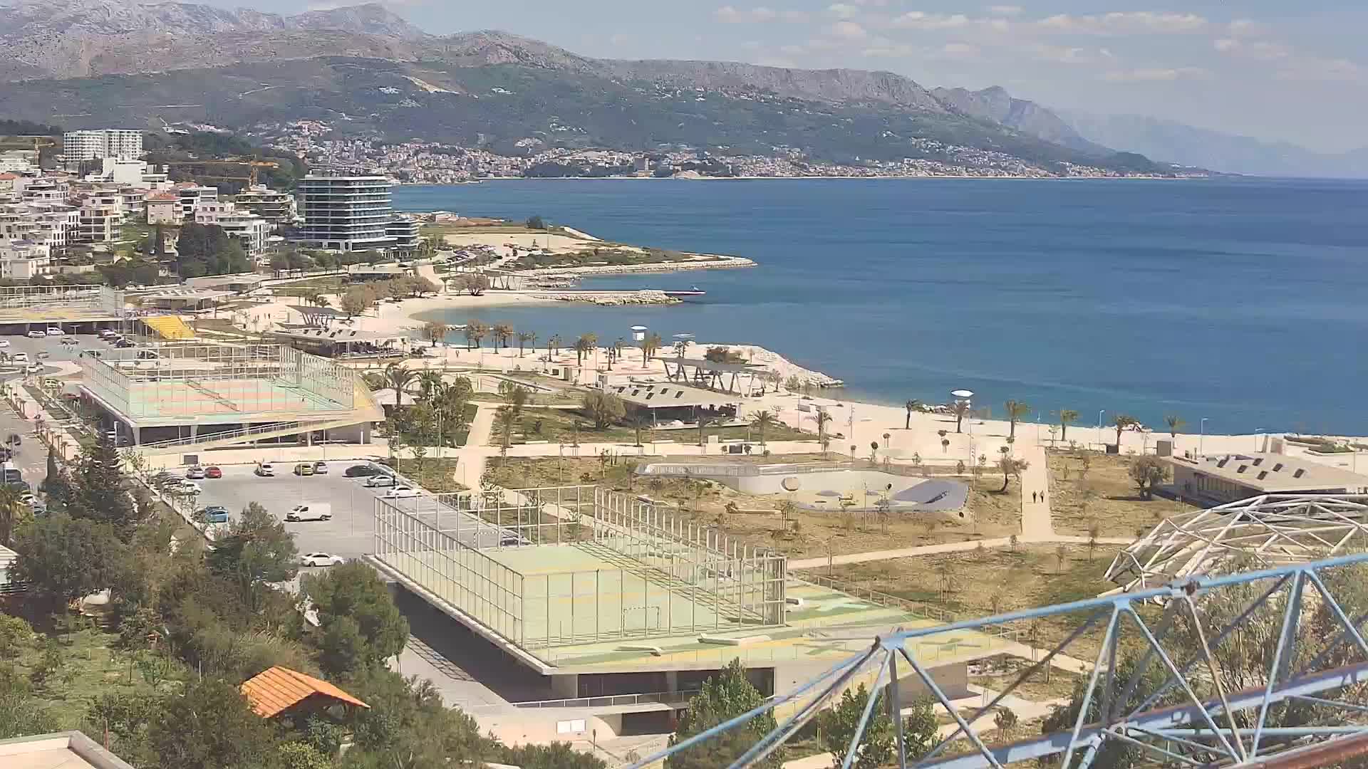 Plage Žnjan et installations sportives – Split