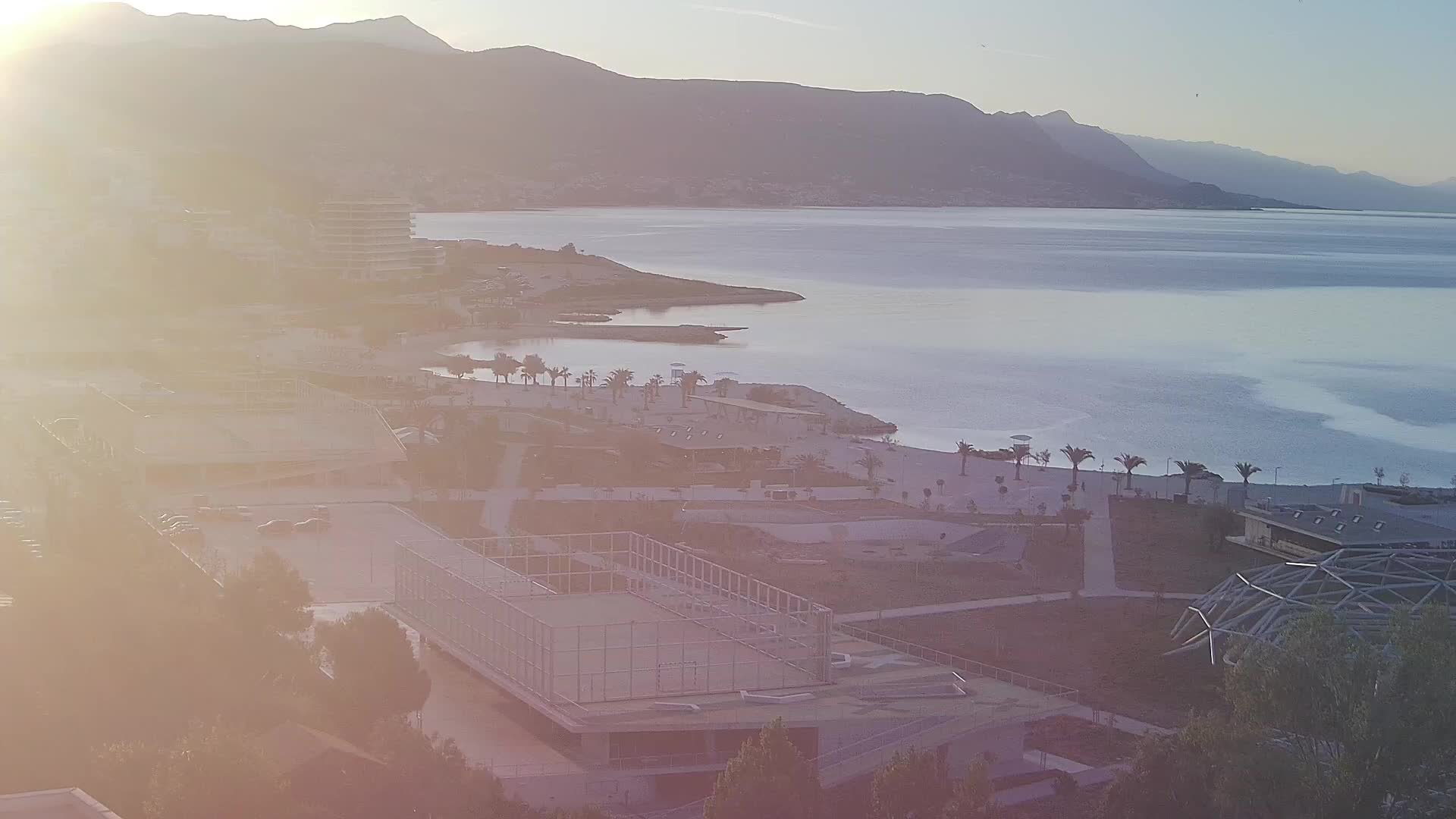 Plaža Žnjan in športni objekti – Split