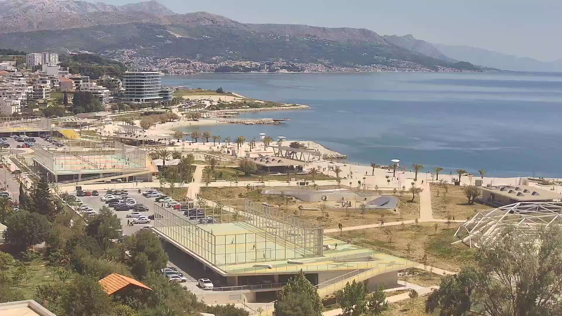 Spiaggia di Žnjan e impianti sportivi – Spalato