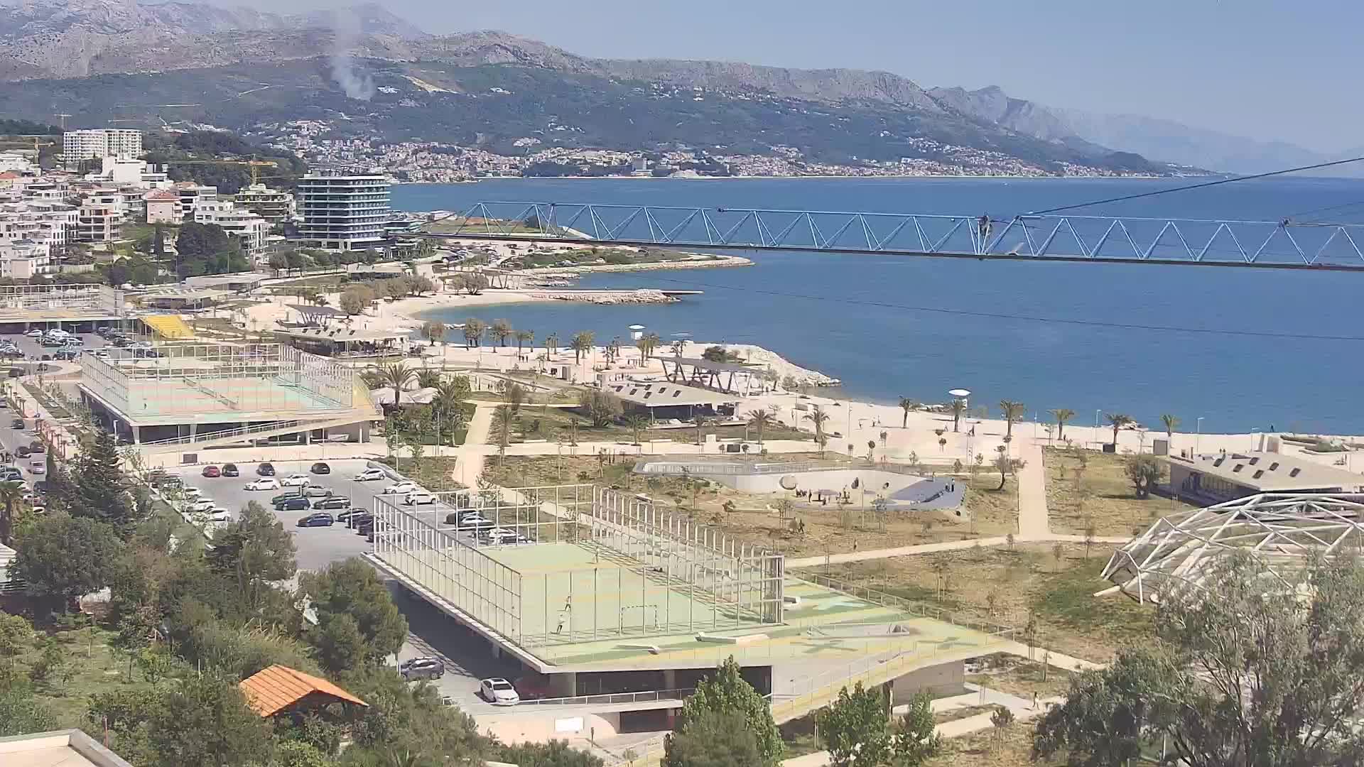 Playa Žnjan e instalaciones deportivas – Split