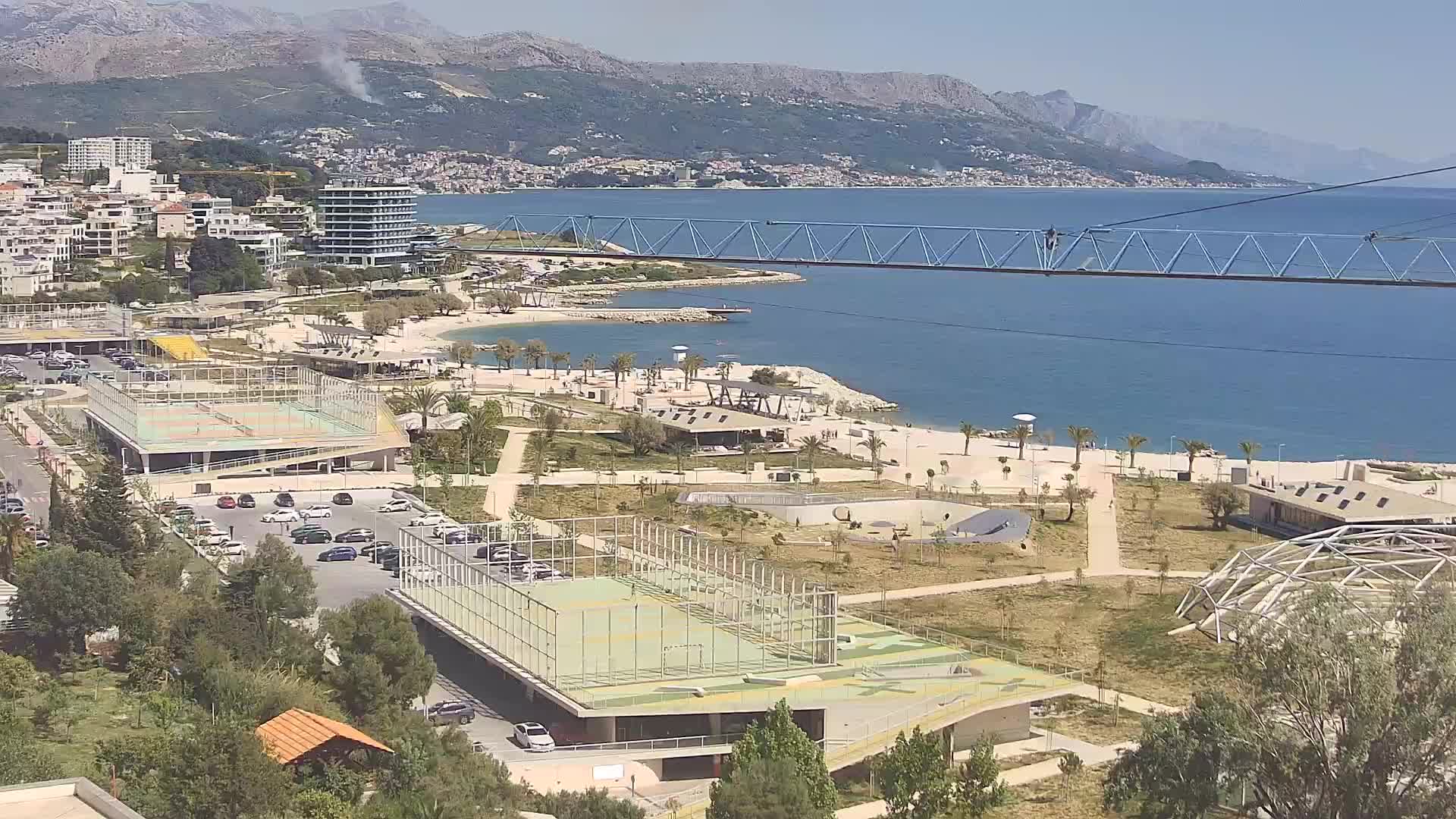Playa Žnjan e instalaciones deportivas – Split