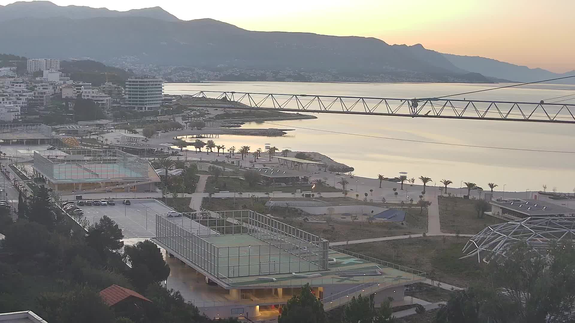 Playa Žnjan e instalaciones deportivas – Split