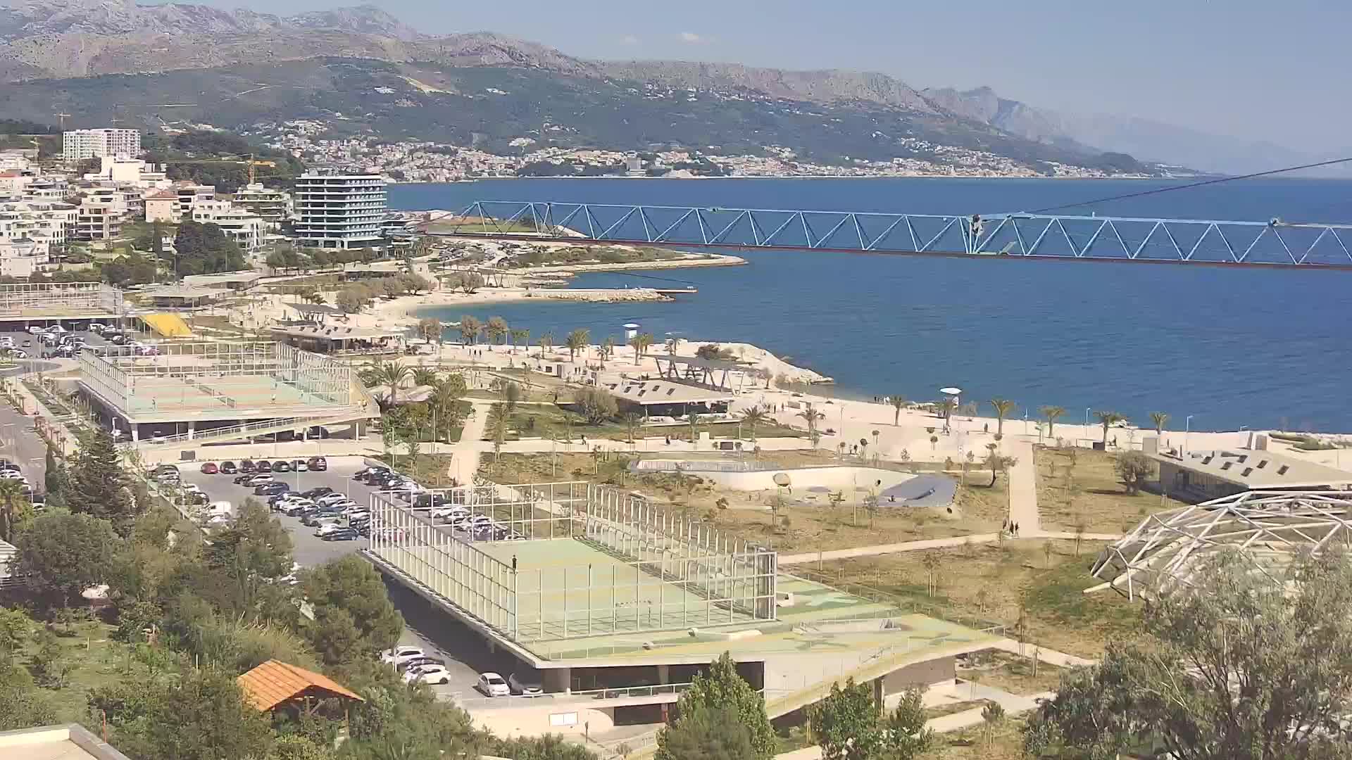 Plage Žnjan et installations sportives – Split