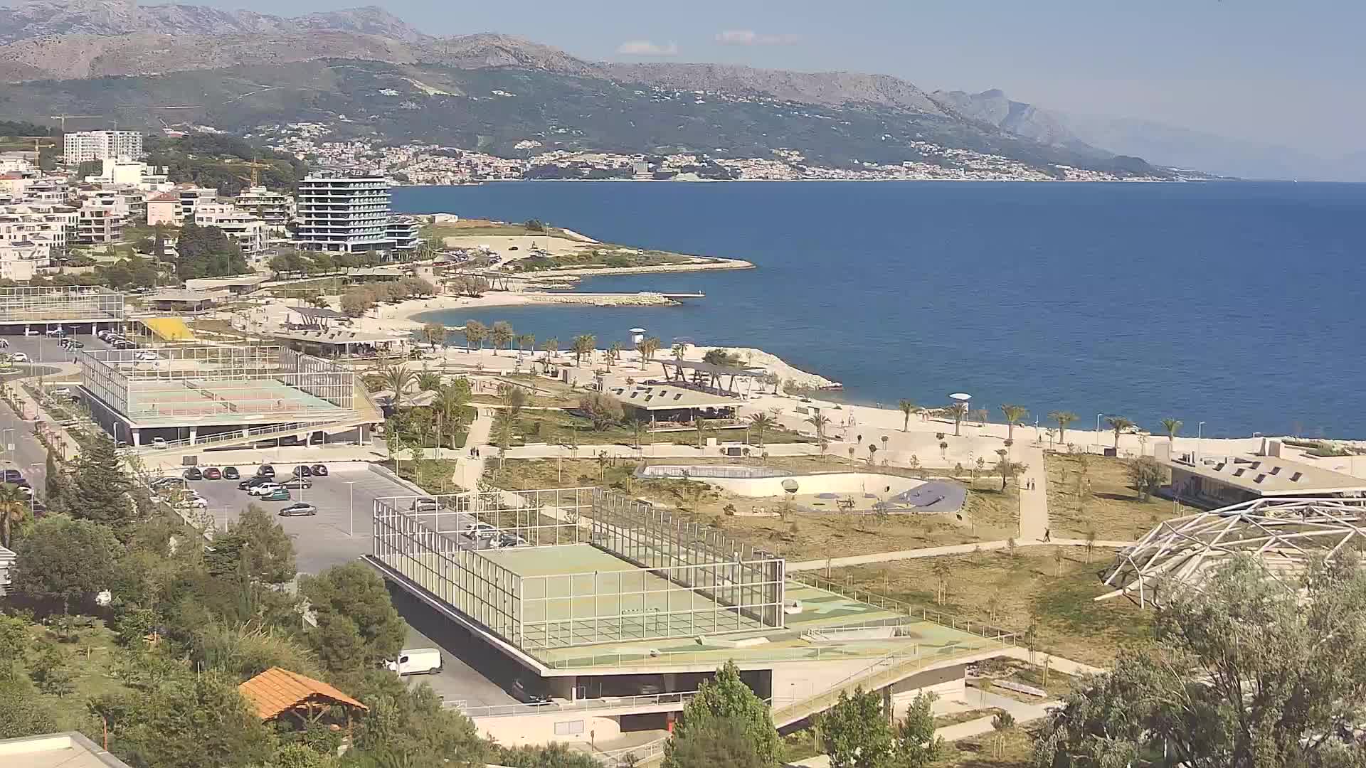 Plage Žnjan et installations sportives – Split