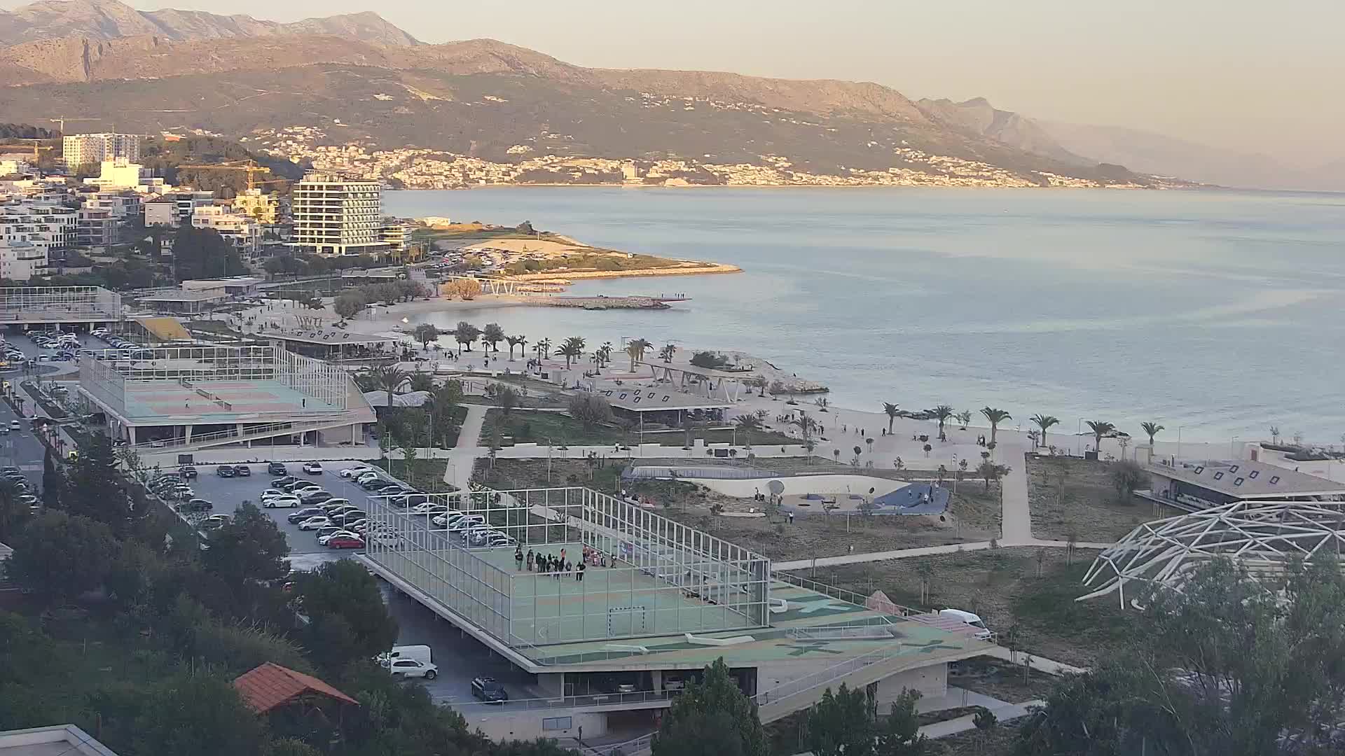 Spiaggia di Žnjan e impianti sportivi – Spalato