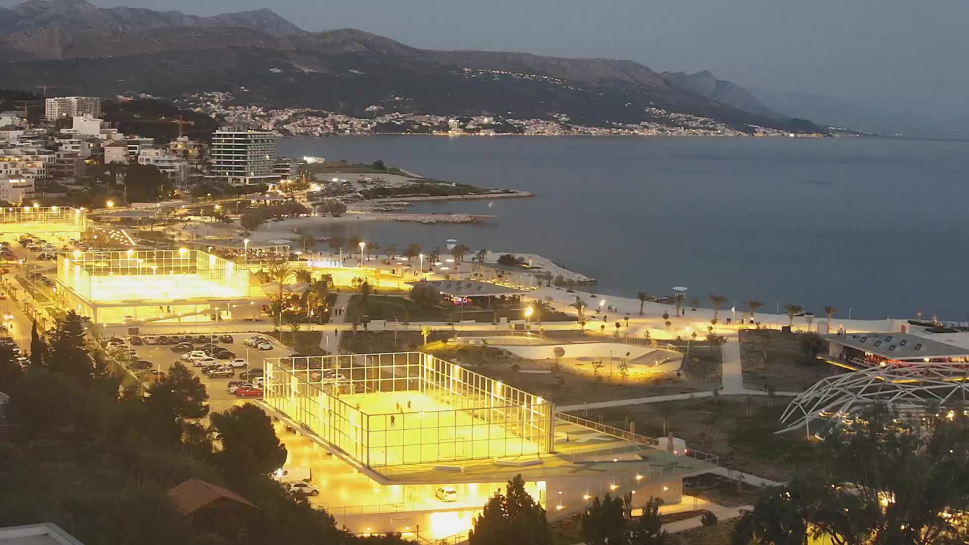 Plaža Žnjan in športni objekti – Split