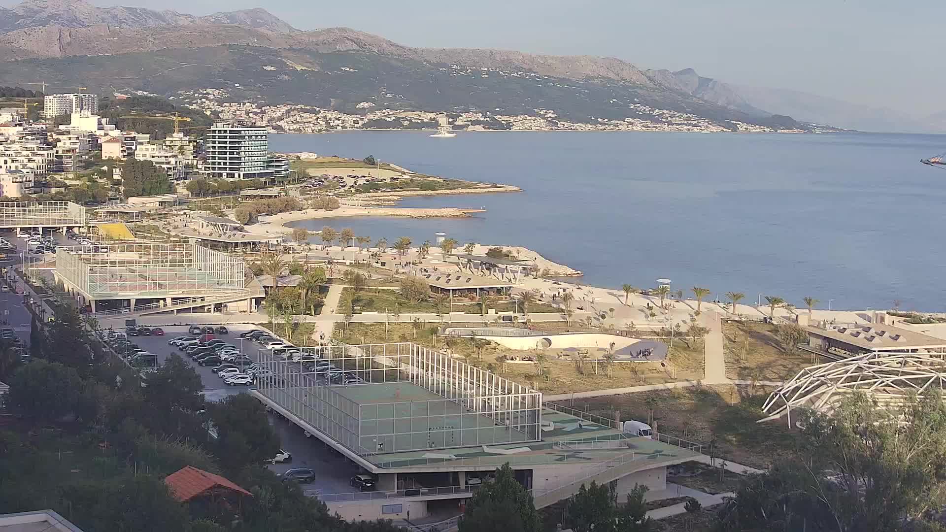 Plage Žnjan et installations sportives – Split