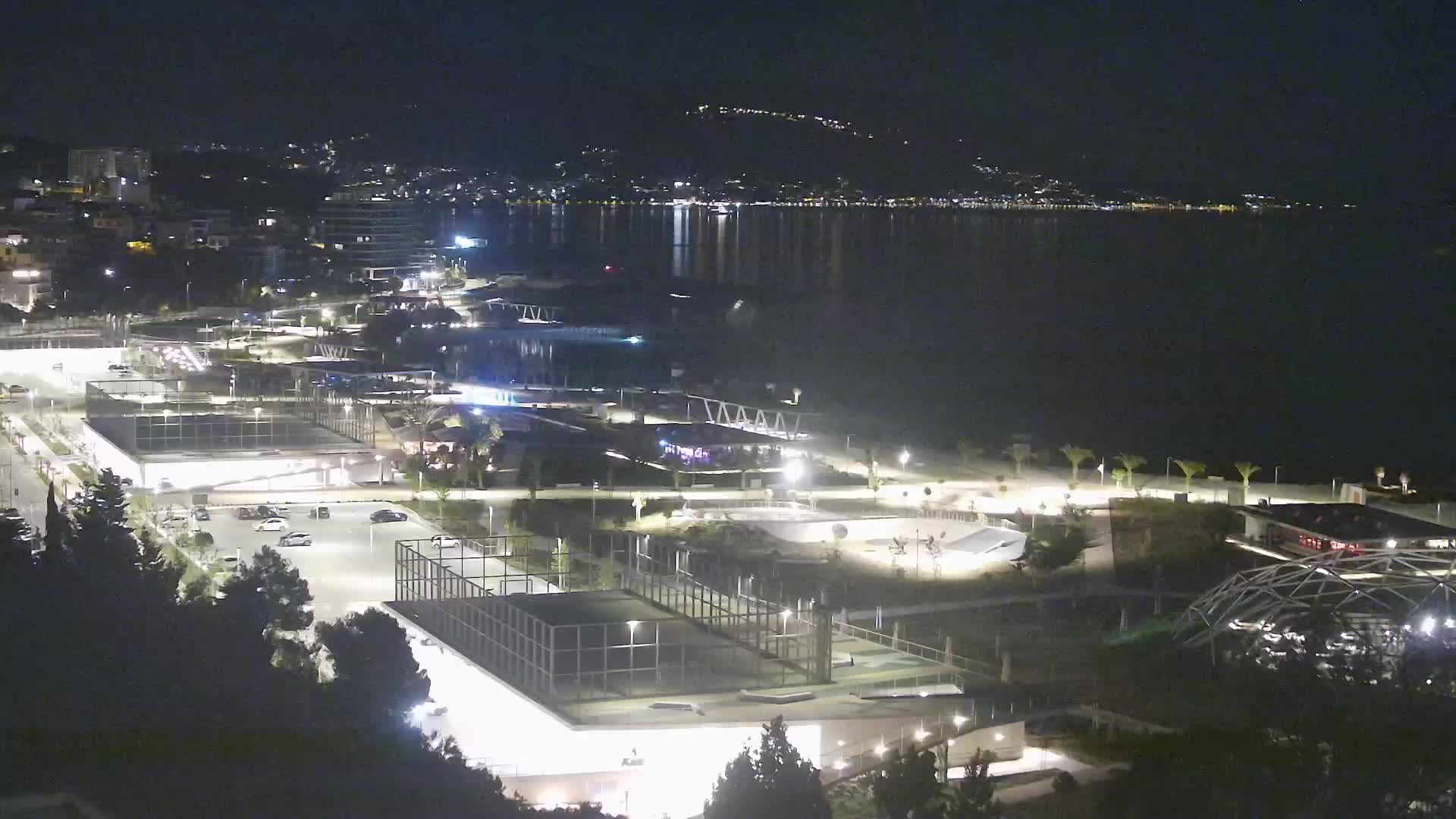 Plage Žnjan et installations sportives – Split