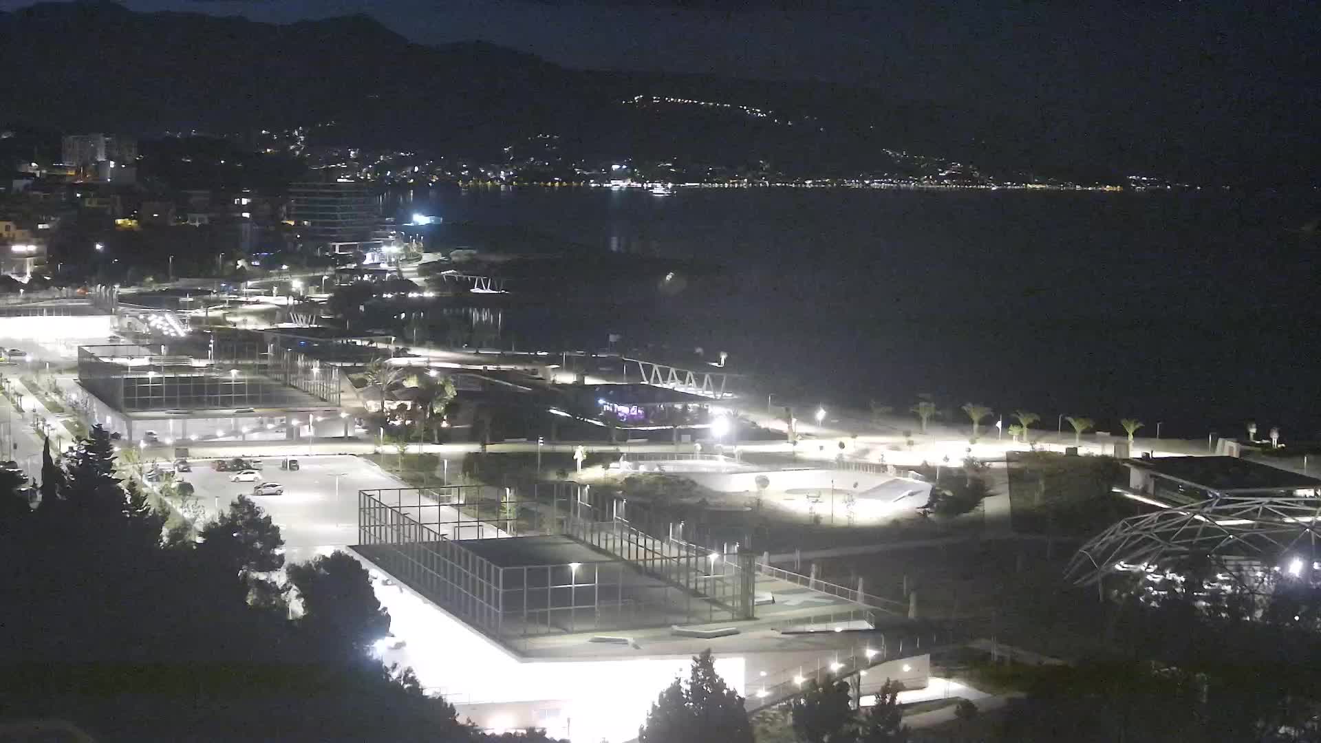 Plage Žnjan et installations sportives – Split