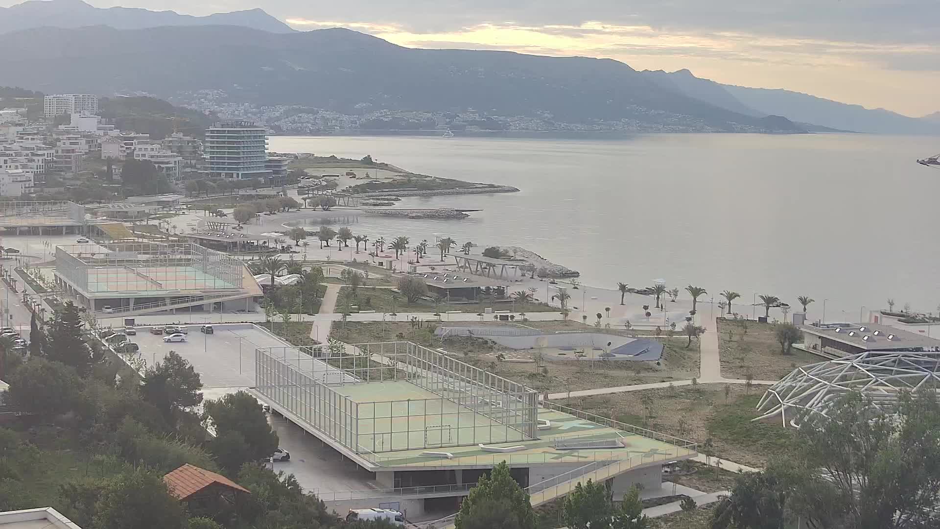 Plage Žnjan et installations sportives – Split