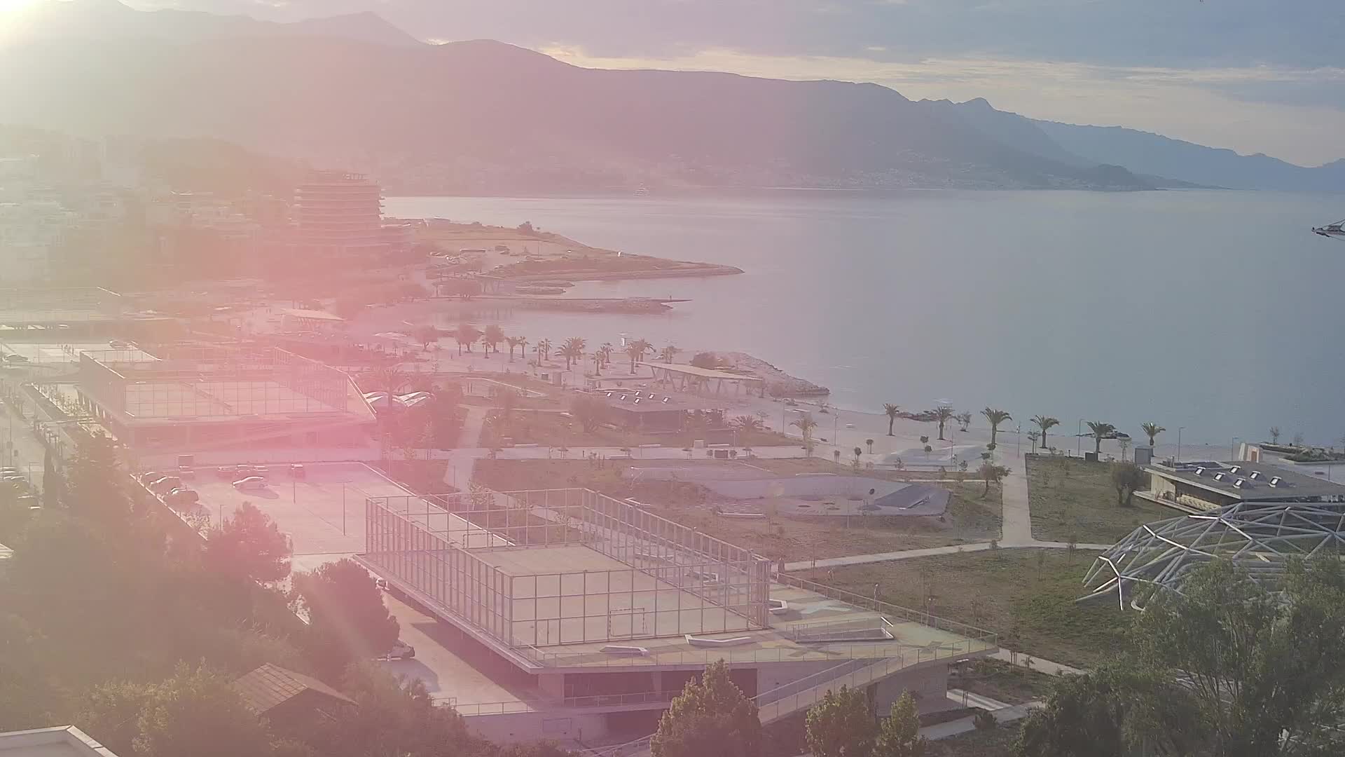 Spiaggia di Žnjan e impianti sportivi – Spalato