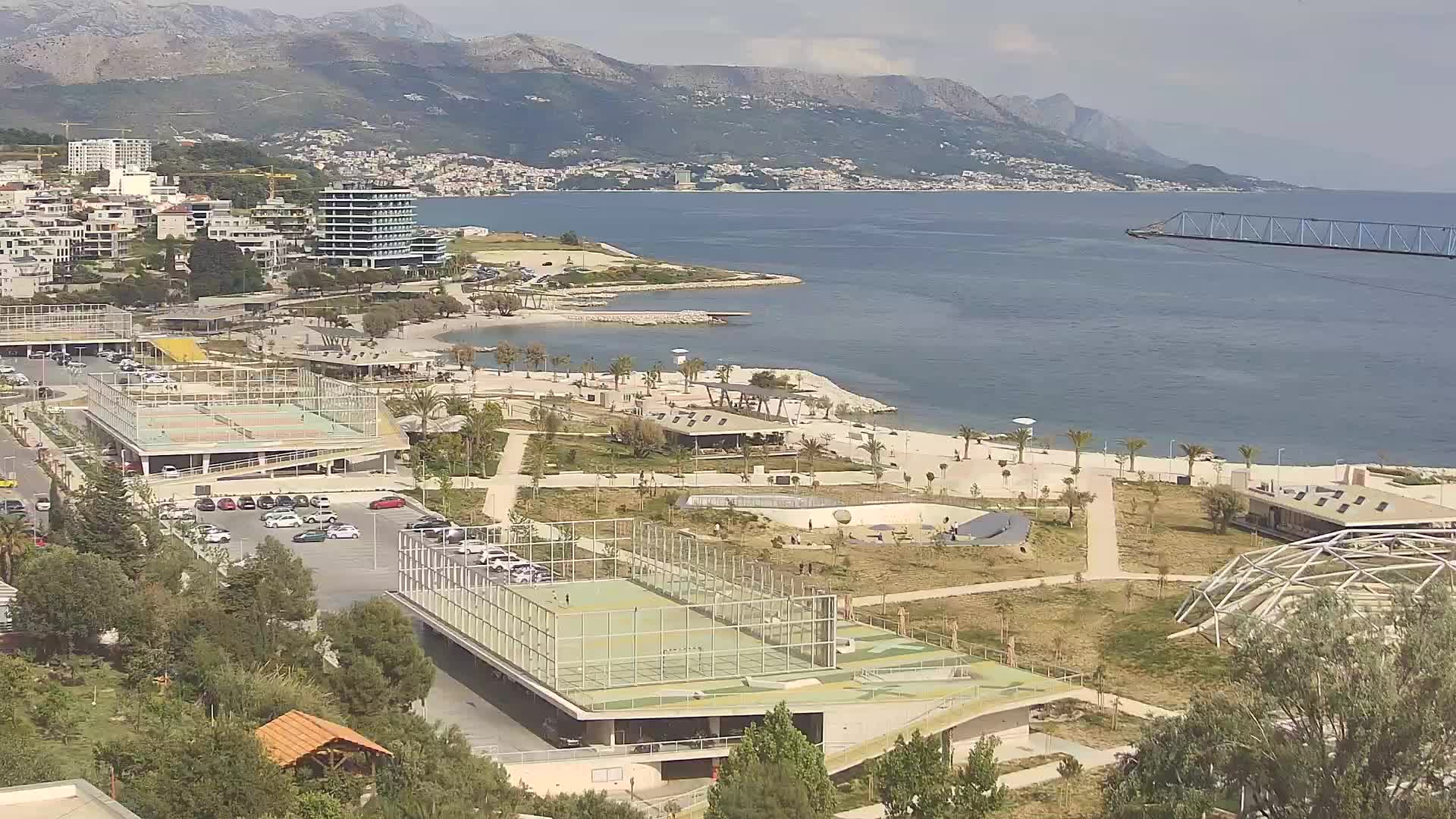 Plage Žnjan et installations sportives – Split