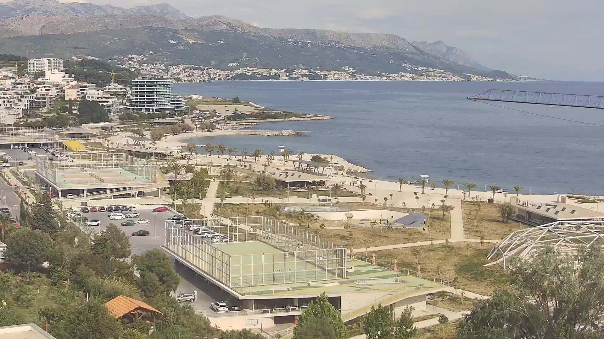 Playa Žnjan e instalaciones deportivas – Split