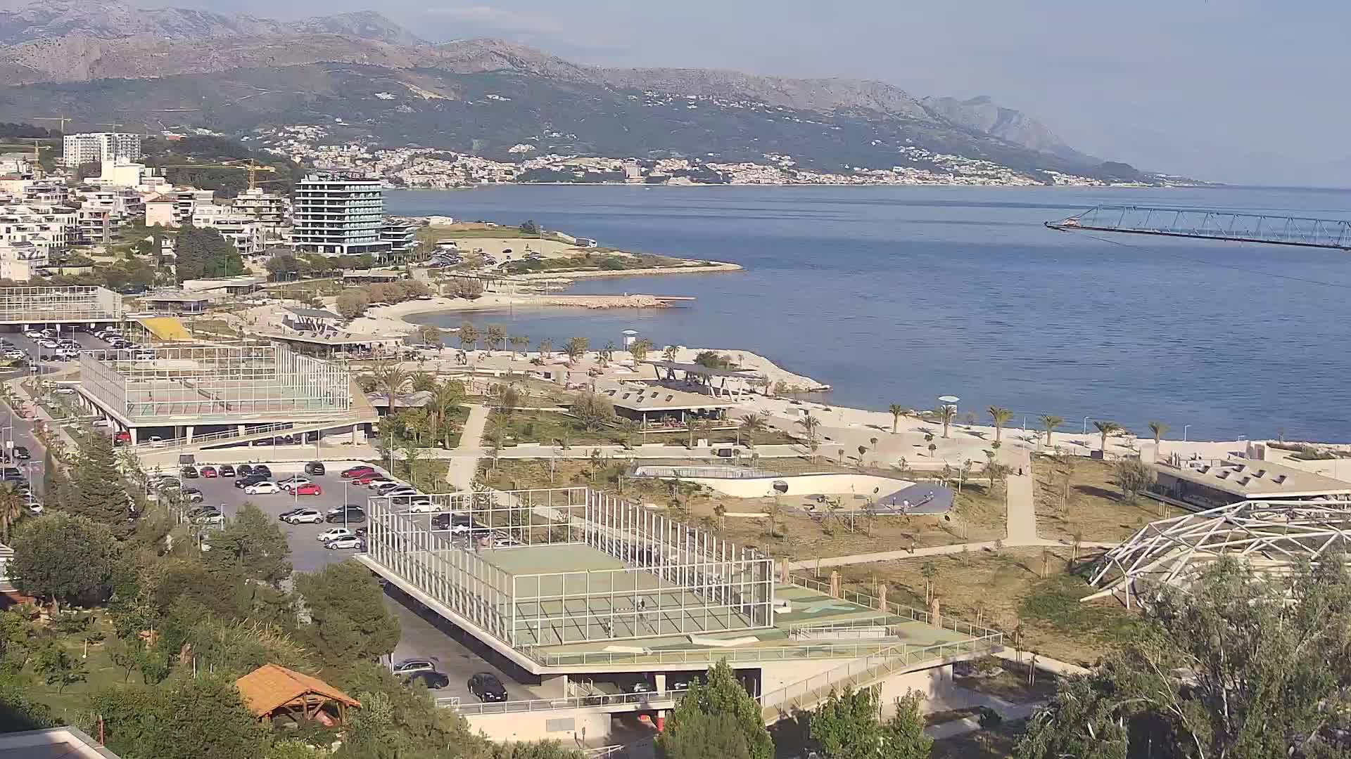 Playa Žnjan e instalaciones deportivas – Split