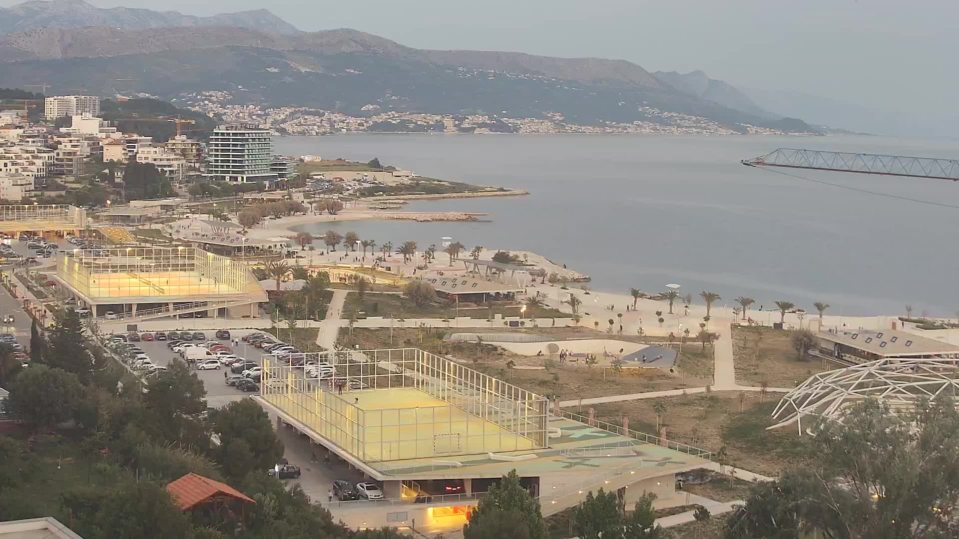 Spiaggia di Žnjan e impianti sportivi – Spalato
