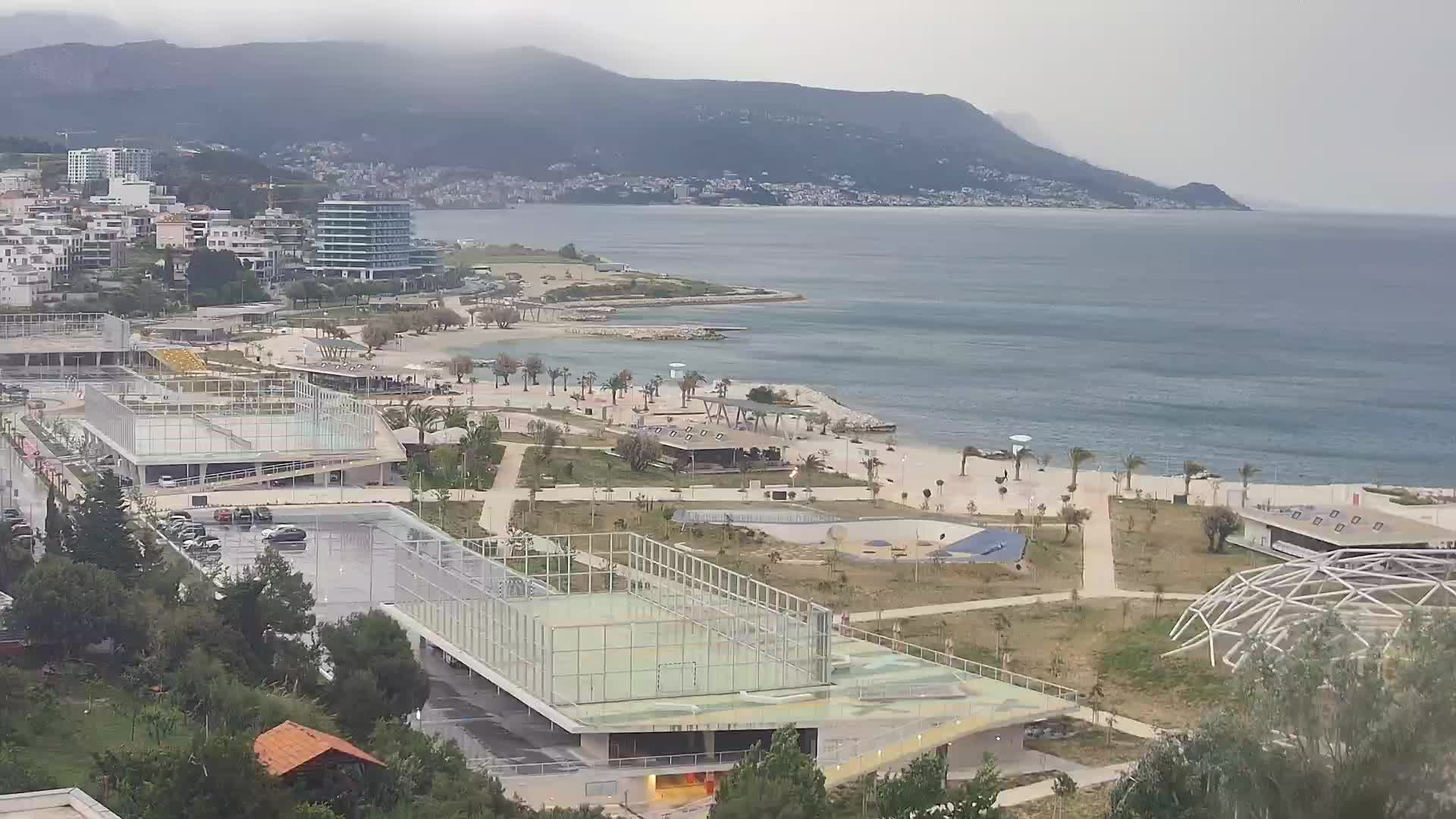 Plage Žnjan et installations sportives – Split