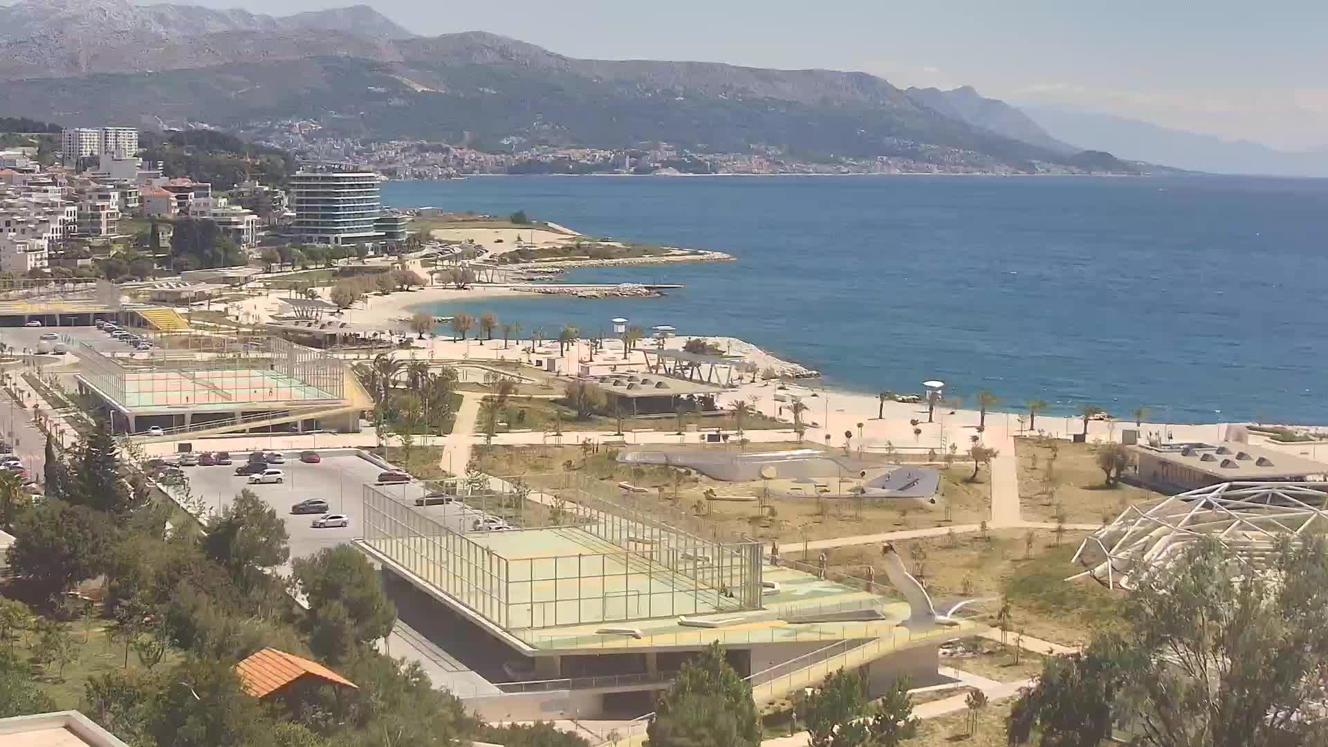 Playa Žnjan e instalaciones deportivas – Split