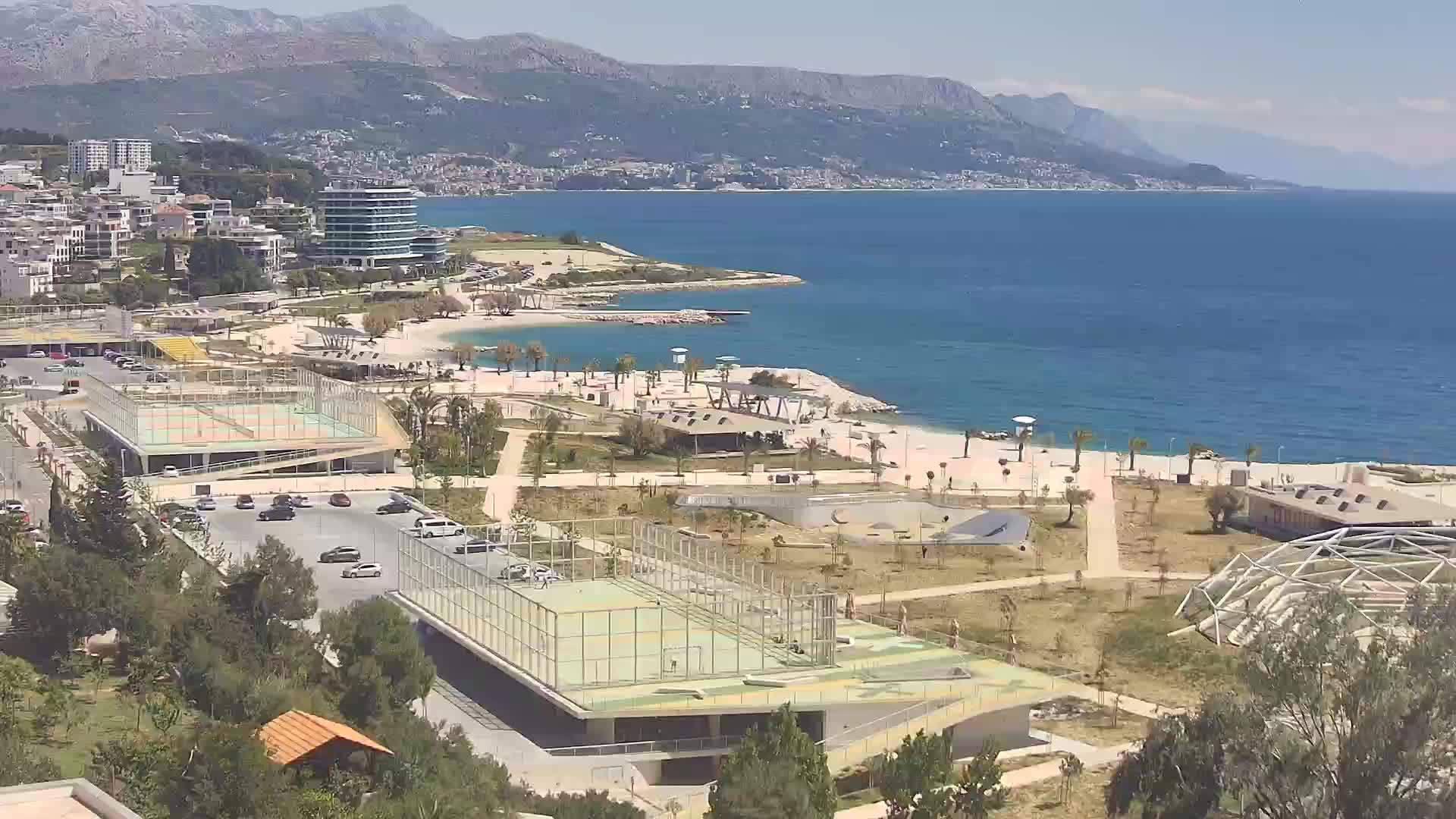 Plage Žnjan et installations sportives – Split