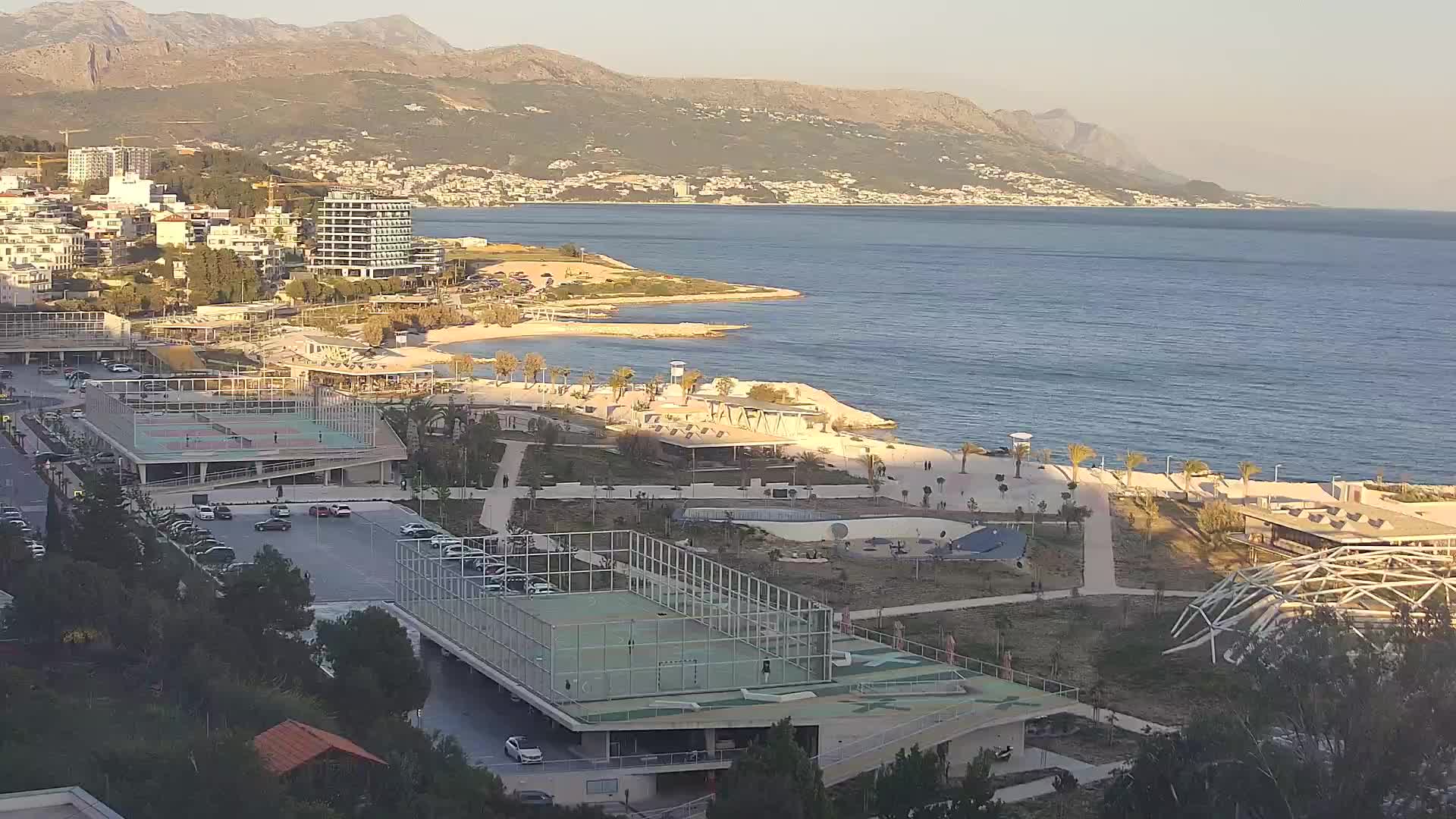 Plage Žnjan et installations sportives – Split