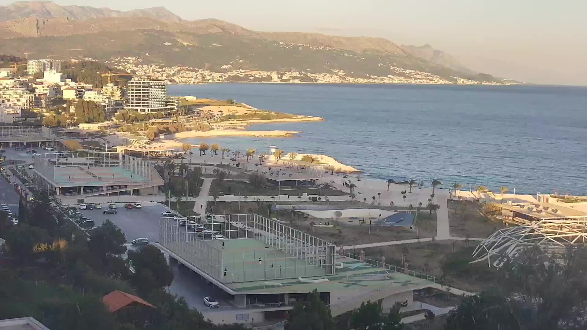 Plage Žnjan et installations sportives – Split