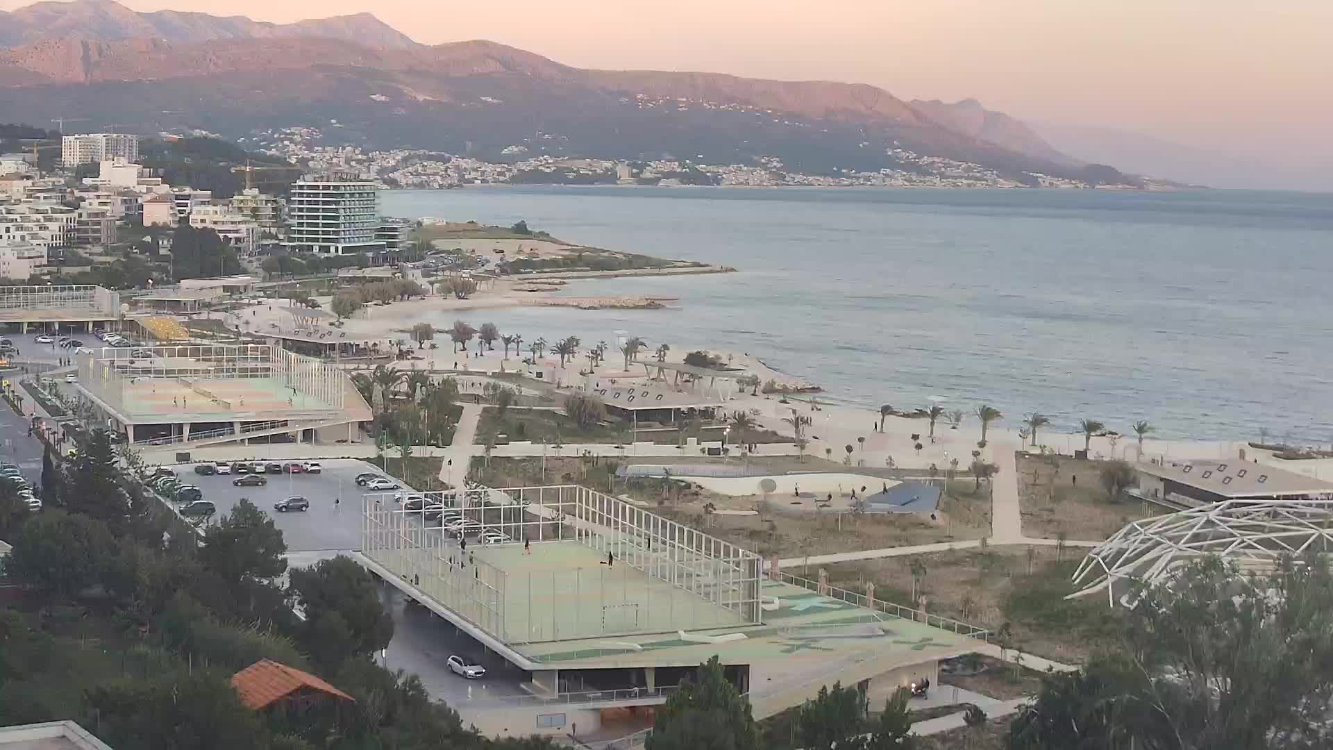Spiaggia di Žnjan e impianti sportivi – Spalato