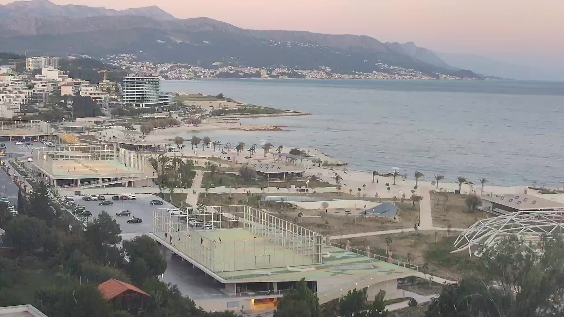 Plage Žnjan et installations sportives – Split