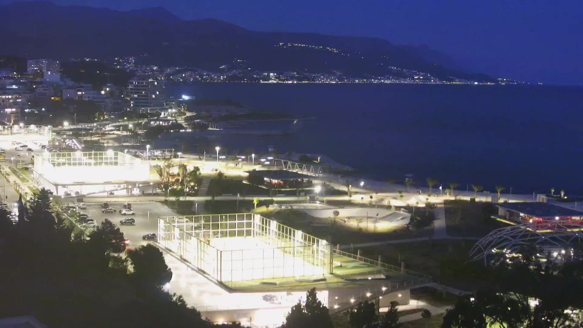 Plage Žnjan et installations sportives – Split