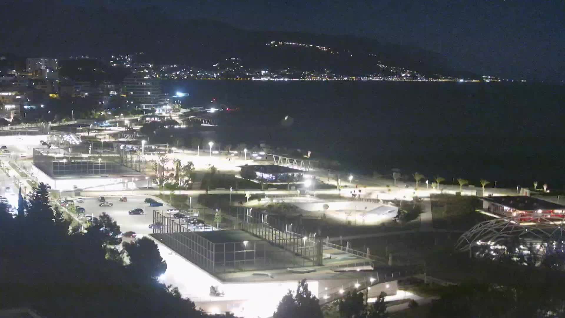 Plage Žnjan et installations sportives – Split