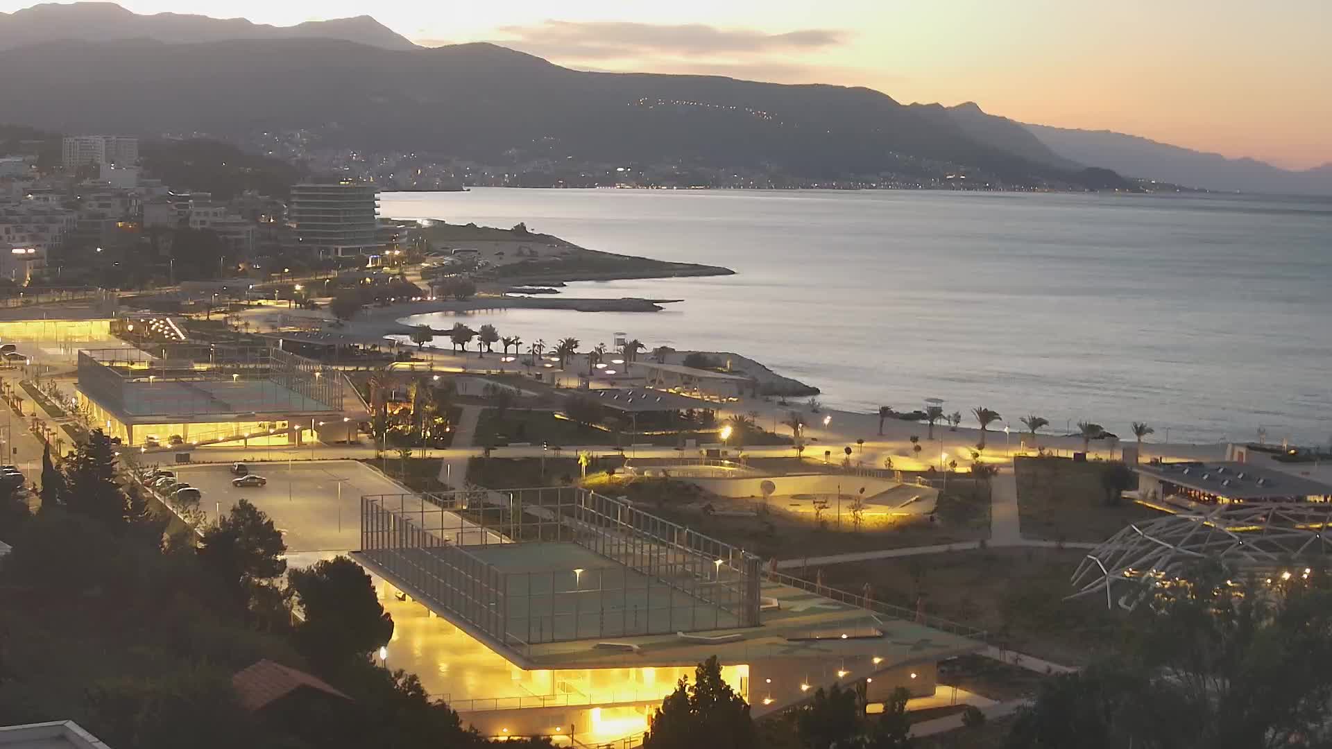 Plaža Žnjan in športni objekti – Split