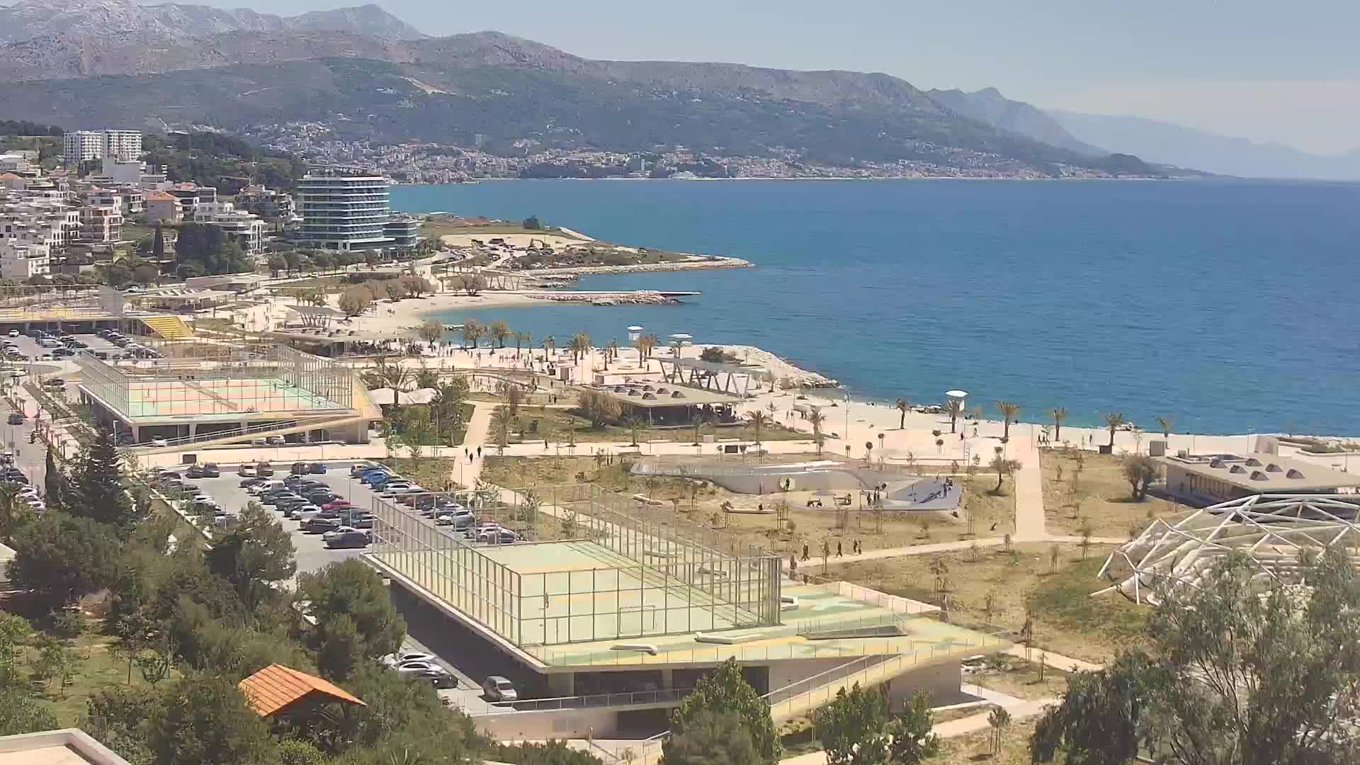 Playa Žnjan e instalaciones deportivas – Split