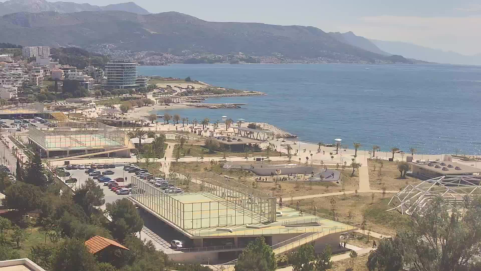 Plage Žnjan et installations sportives – Split