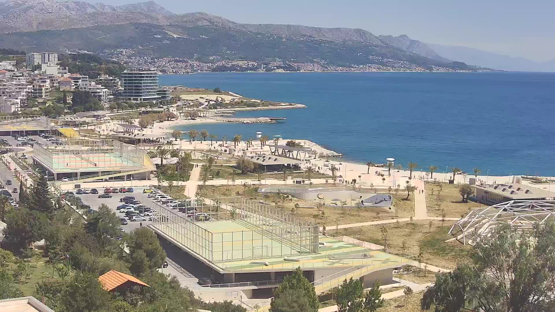 Spiaggia di Žnjan e impianti sportivi – Spalato
