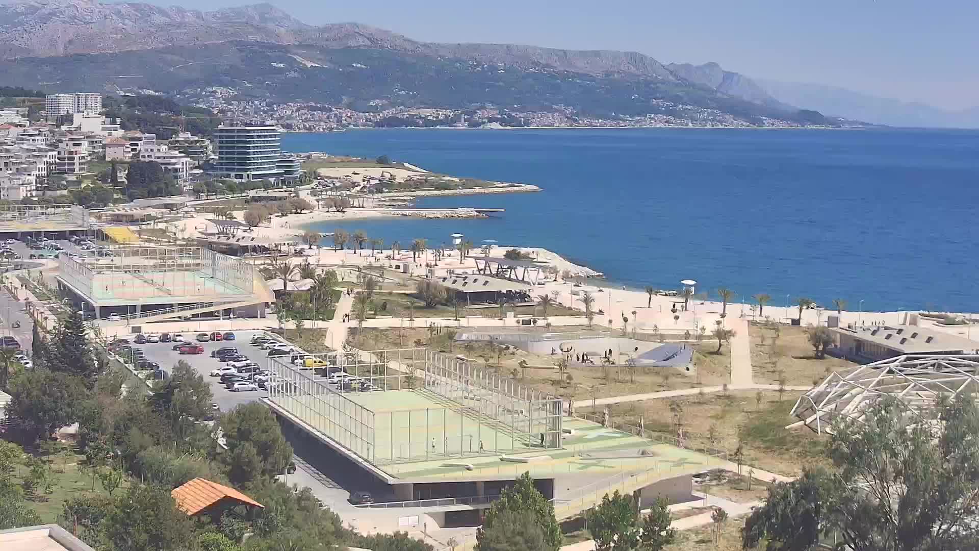 Playa Žnjan e instalaciones deportivas – Split