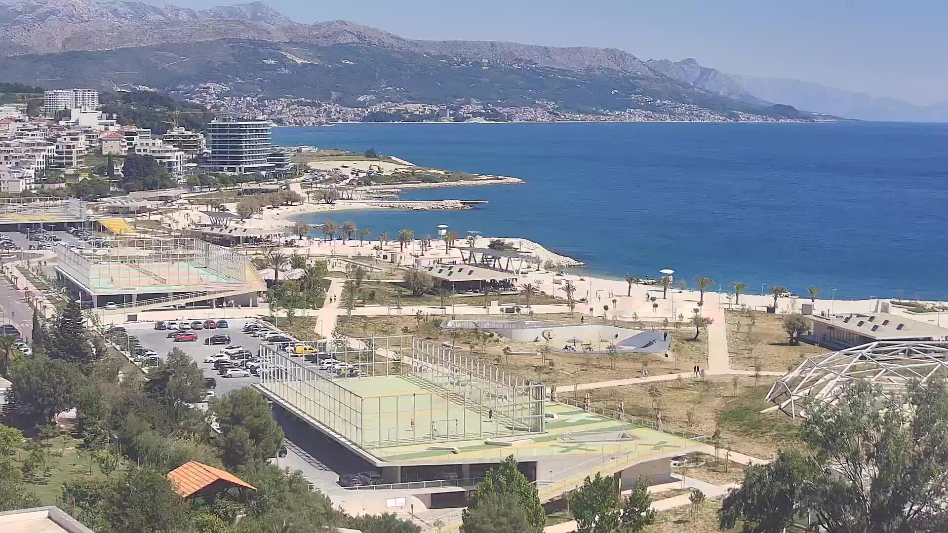 Plaža Žnjan in športni objekti – Split
