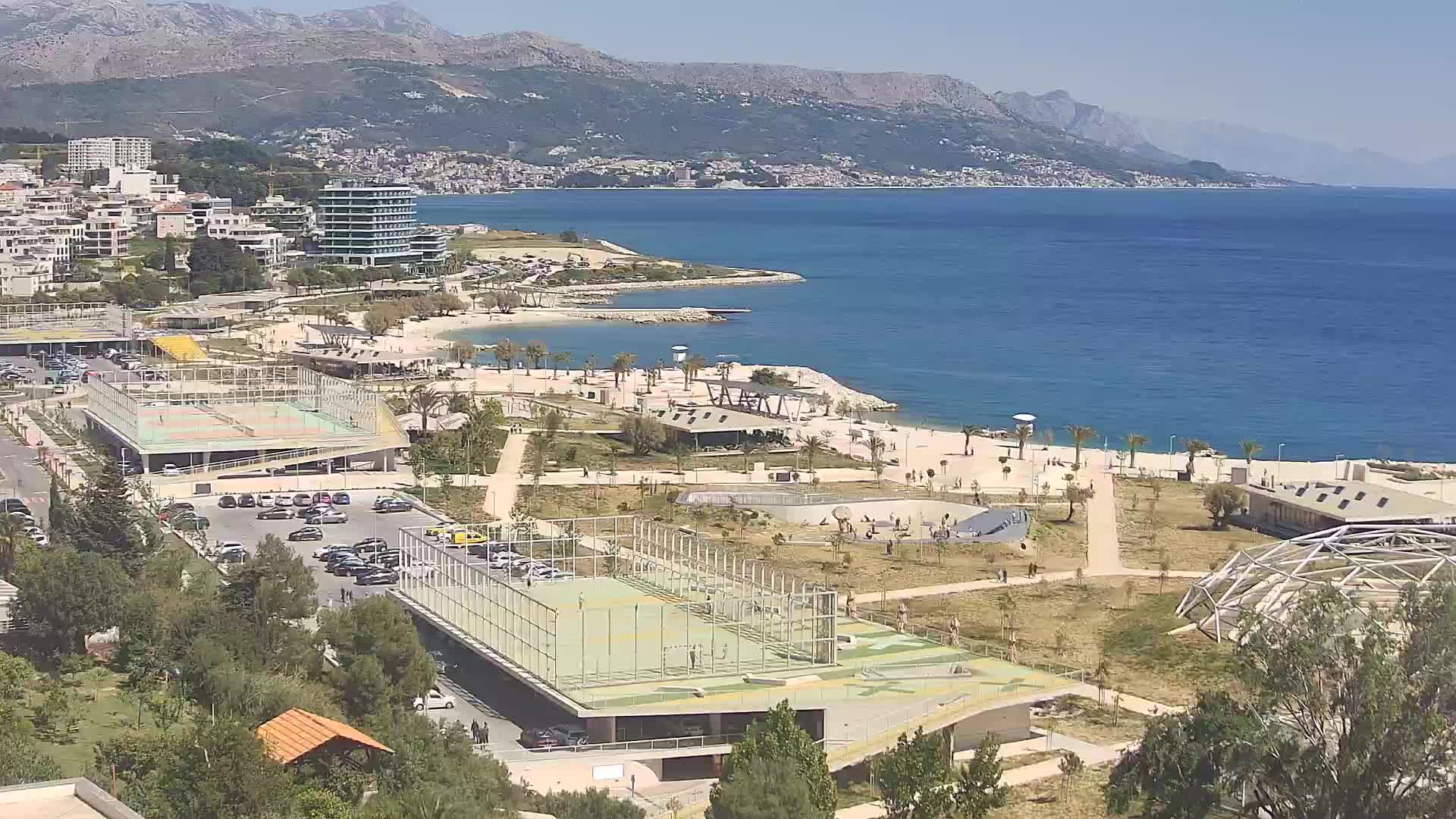 Plage Žnjan et installations sportives – Split
