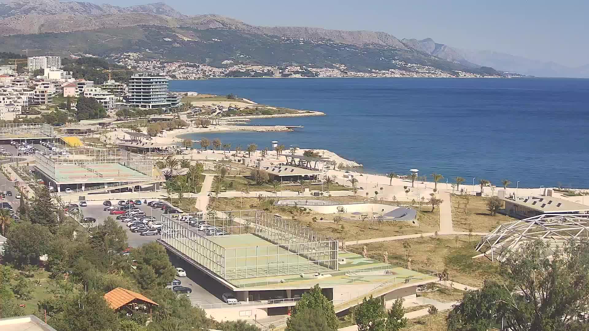 Plage Žnjan et installations sportives – Split