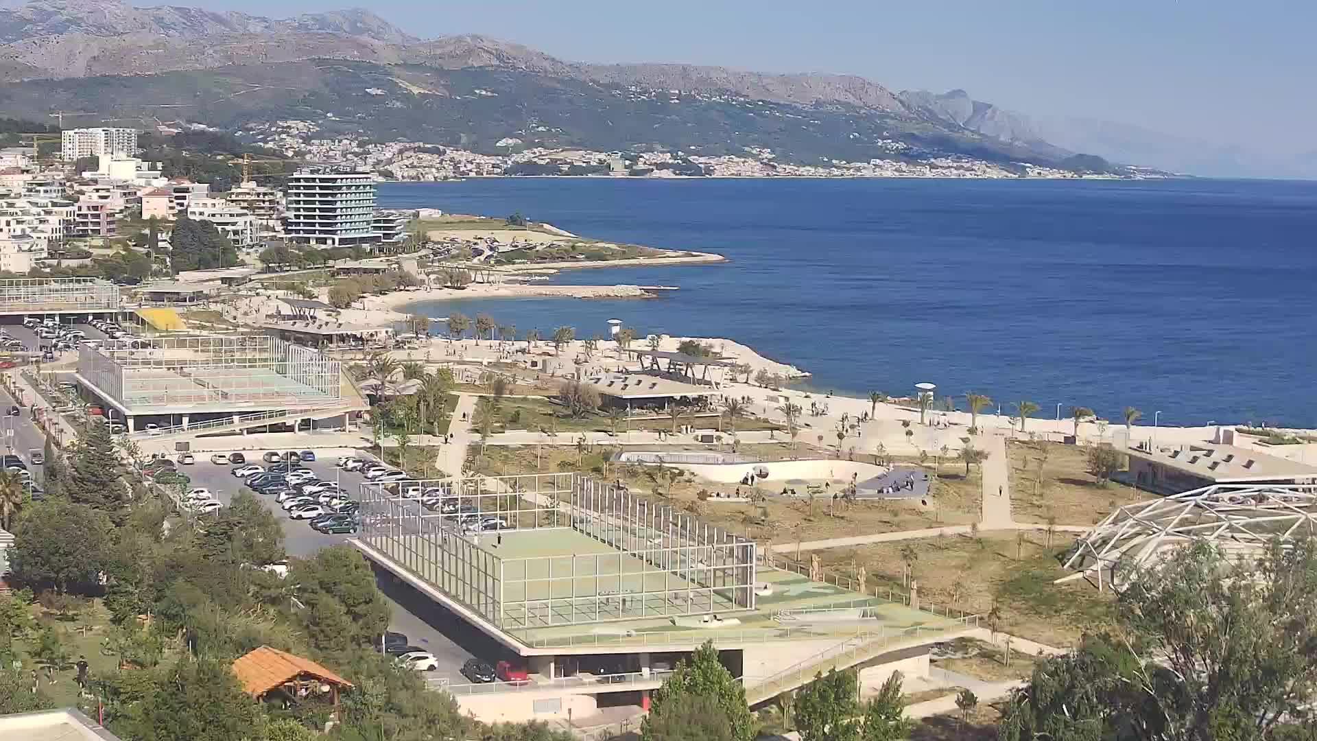 Playa Žnjan e instalaciones deportivas – Split