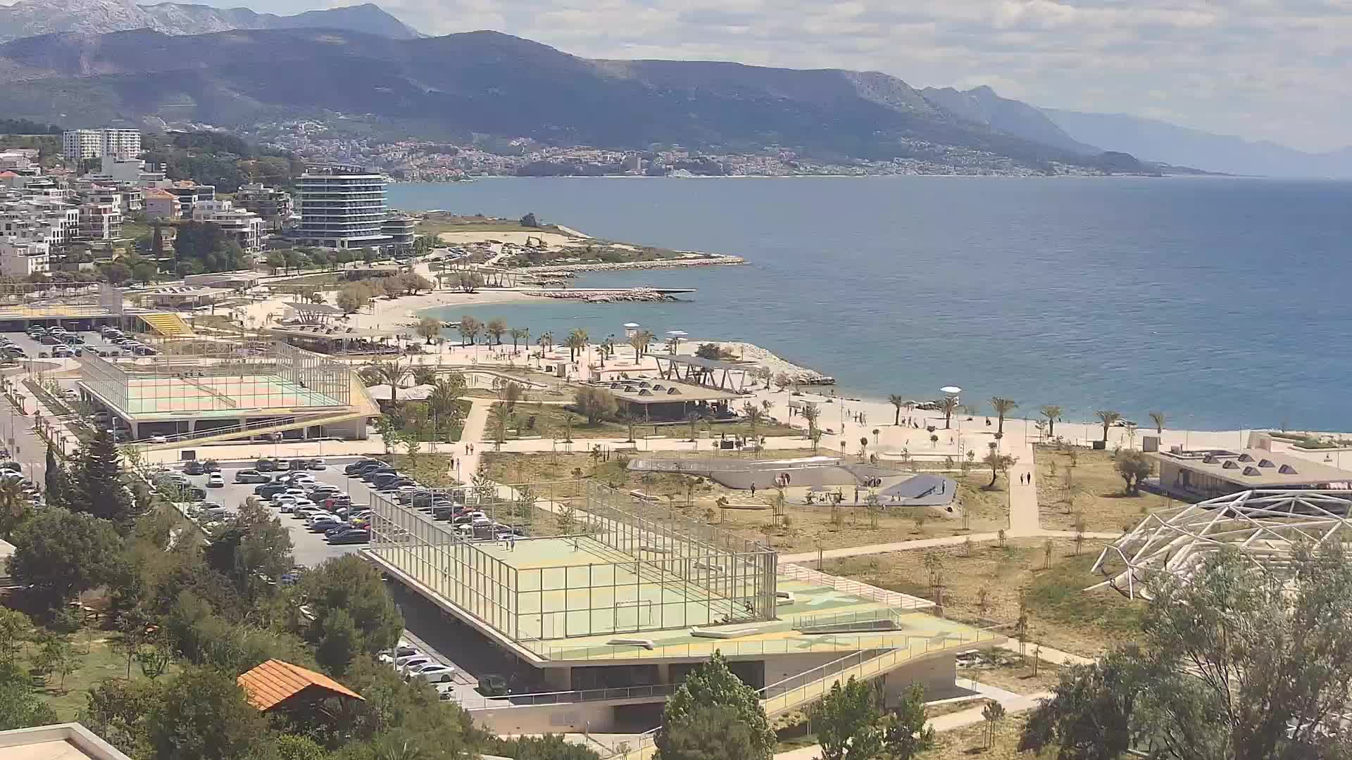 Spiaggia di Žnjan e impianti sportivi – Spalato