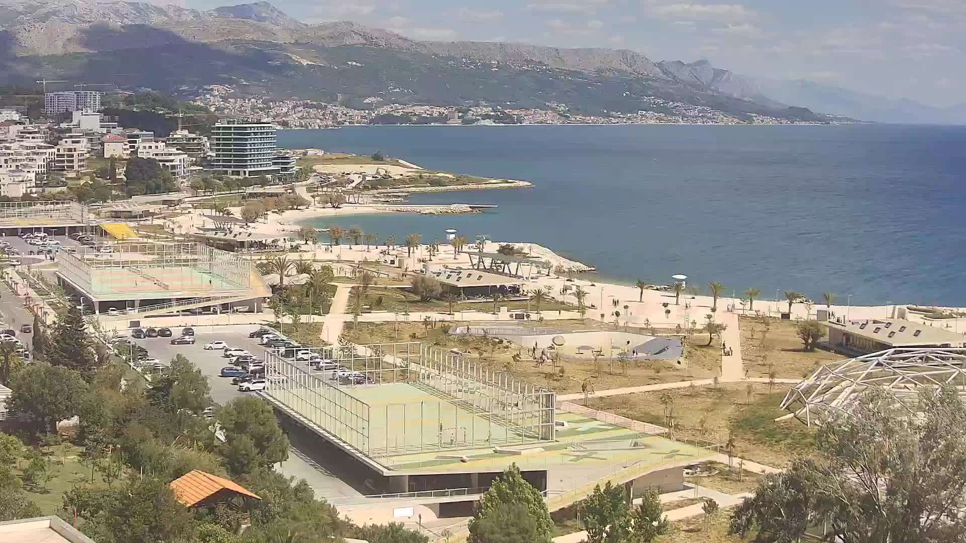 Spiaggia di Žnjan e impianti sportivi – Spalato