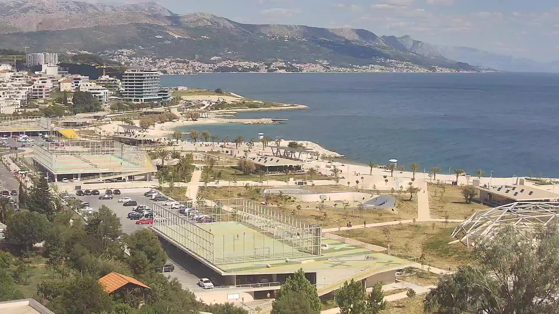 Plage Žnjan et installations sportives – Split