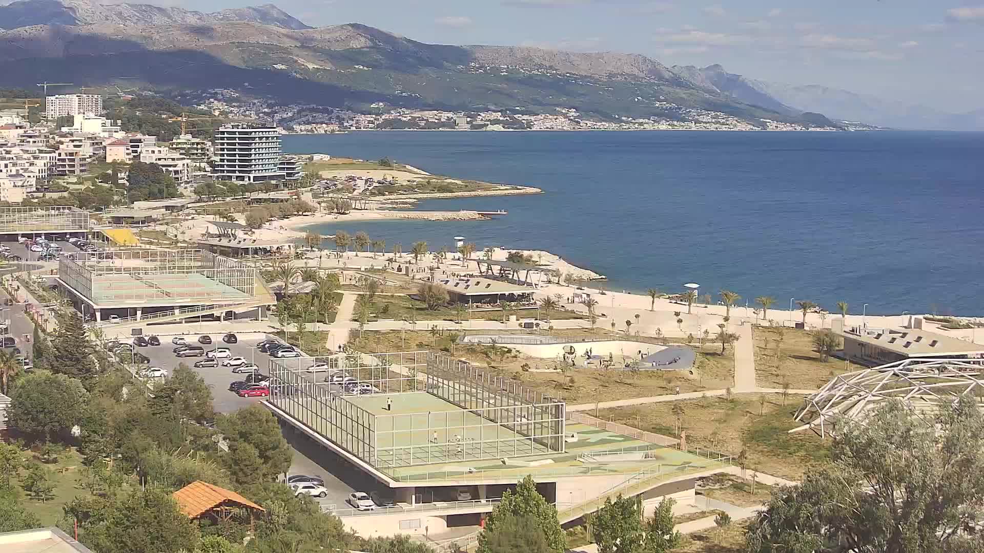 Plage Žnjan et installations sportives – Split
