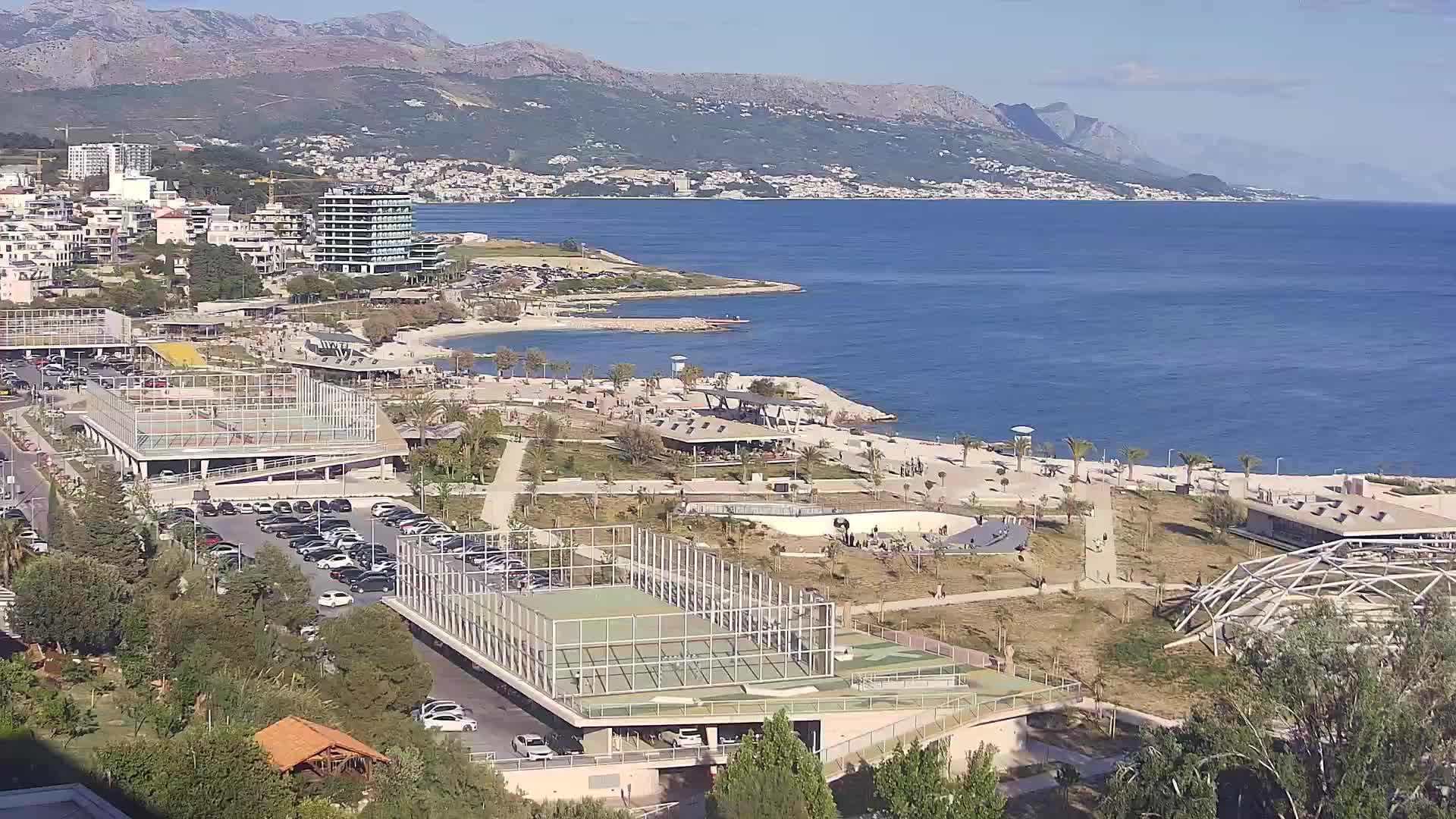 Plage Žnjan et installations sportives – Split