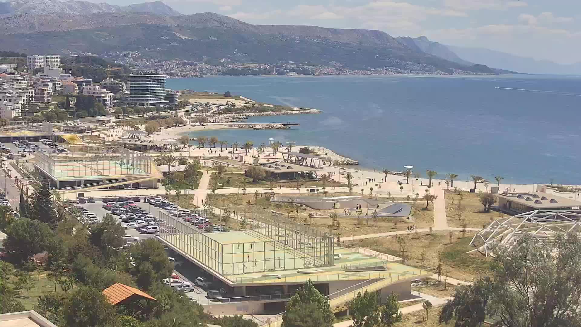 Plage Žnjan et installations sportives – Split