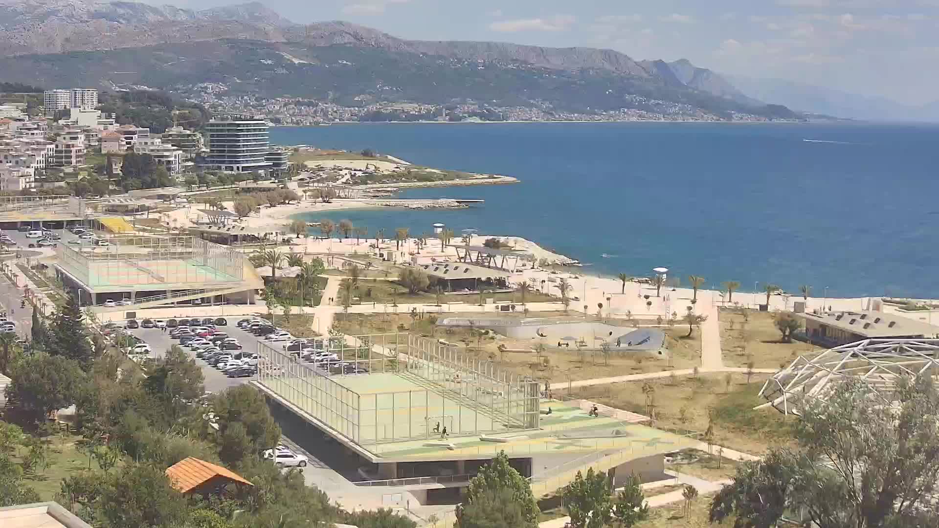 Plage Žnjan et installations sportives – Split