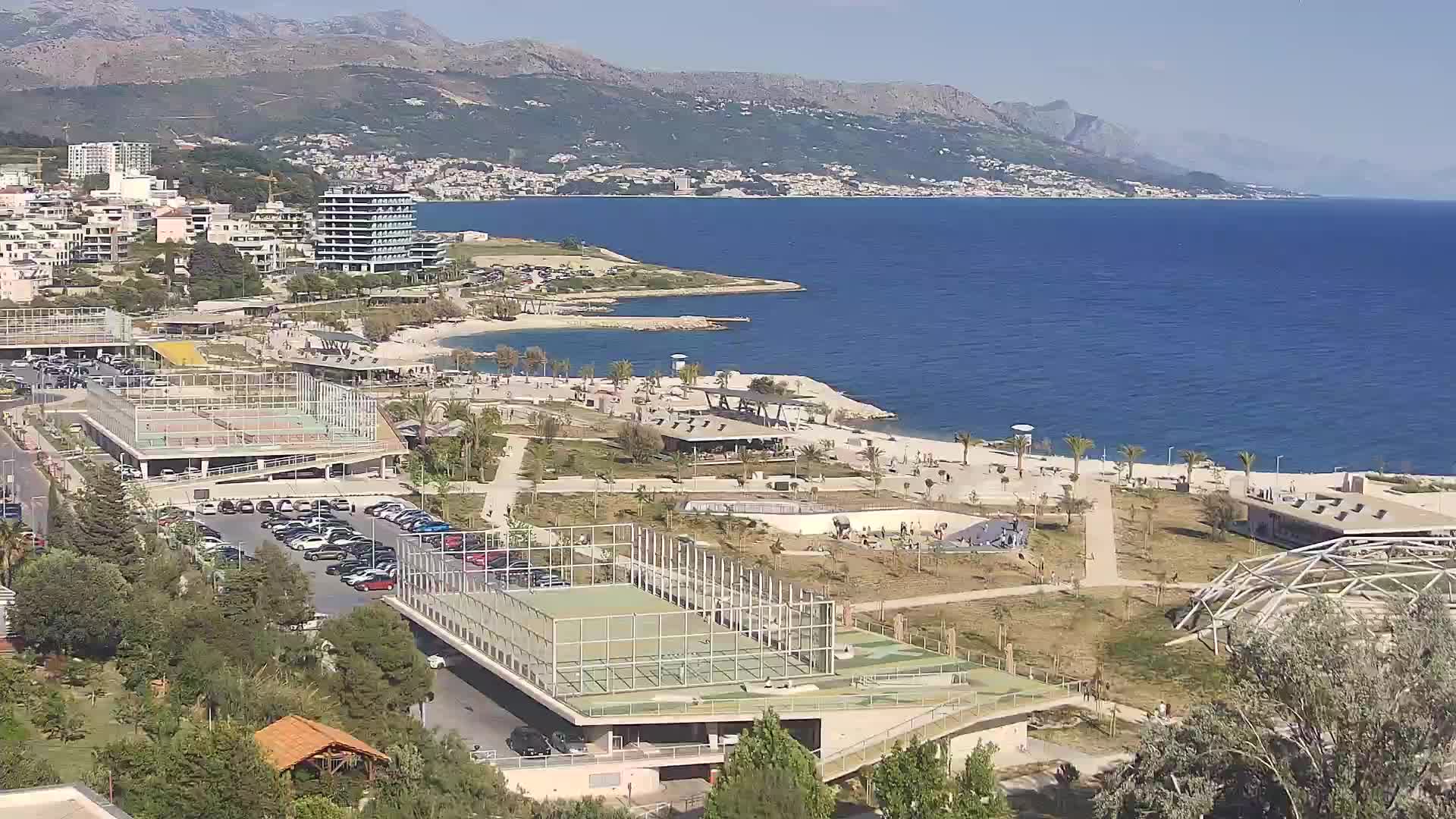 Plage Žnjan et installations sportives – Split